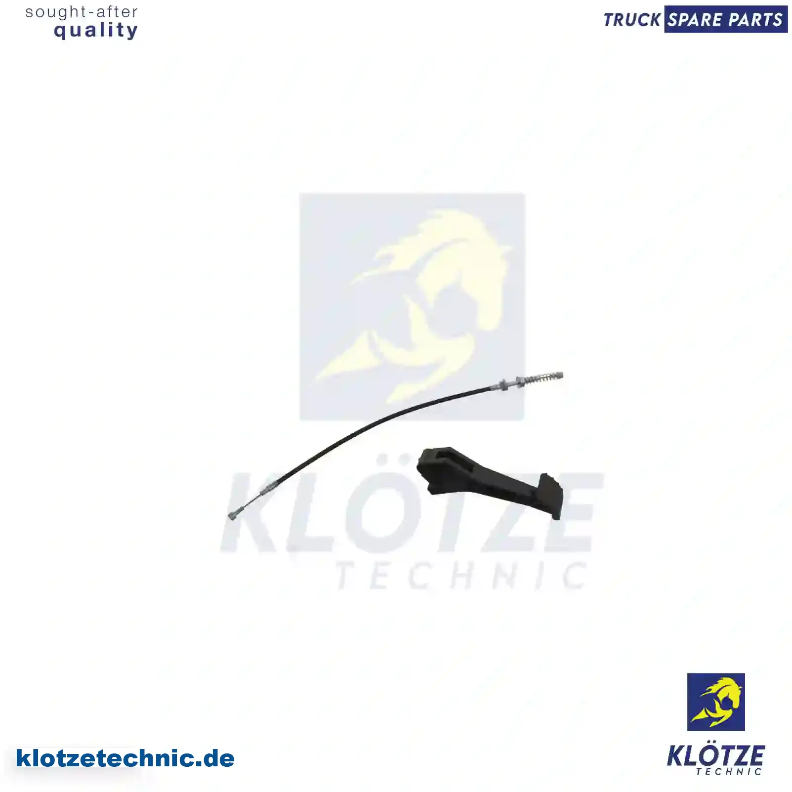 Pedal with control wire, 3176909, ZG61043-0008 || Klötze Technic