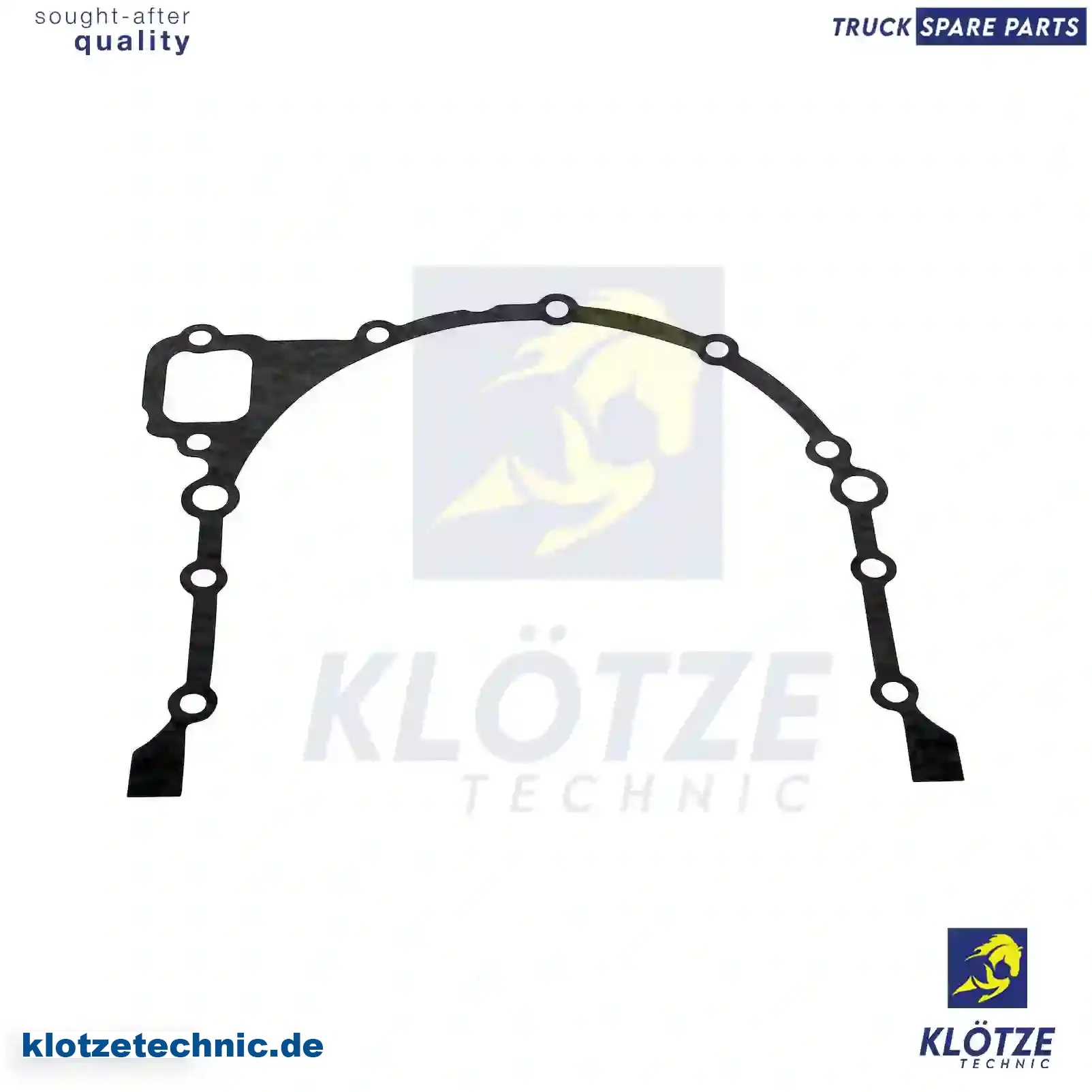 Gasket, crankcase cover, 1427660, ZG01177-0008 || Klötze Technic