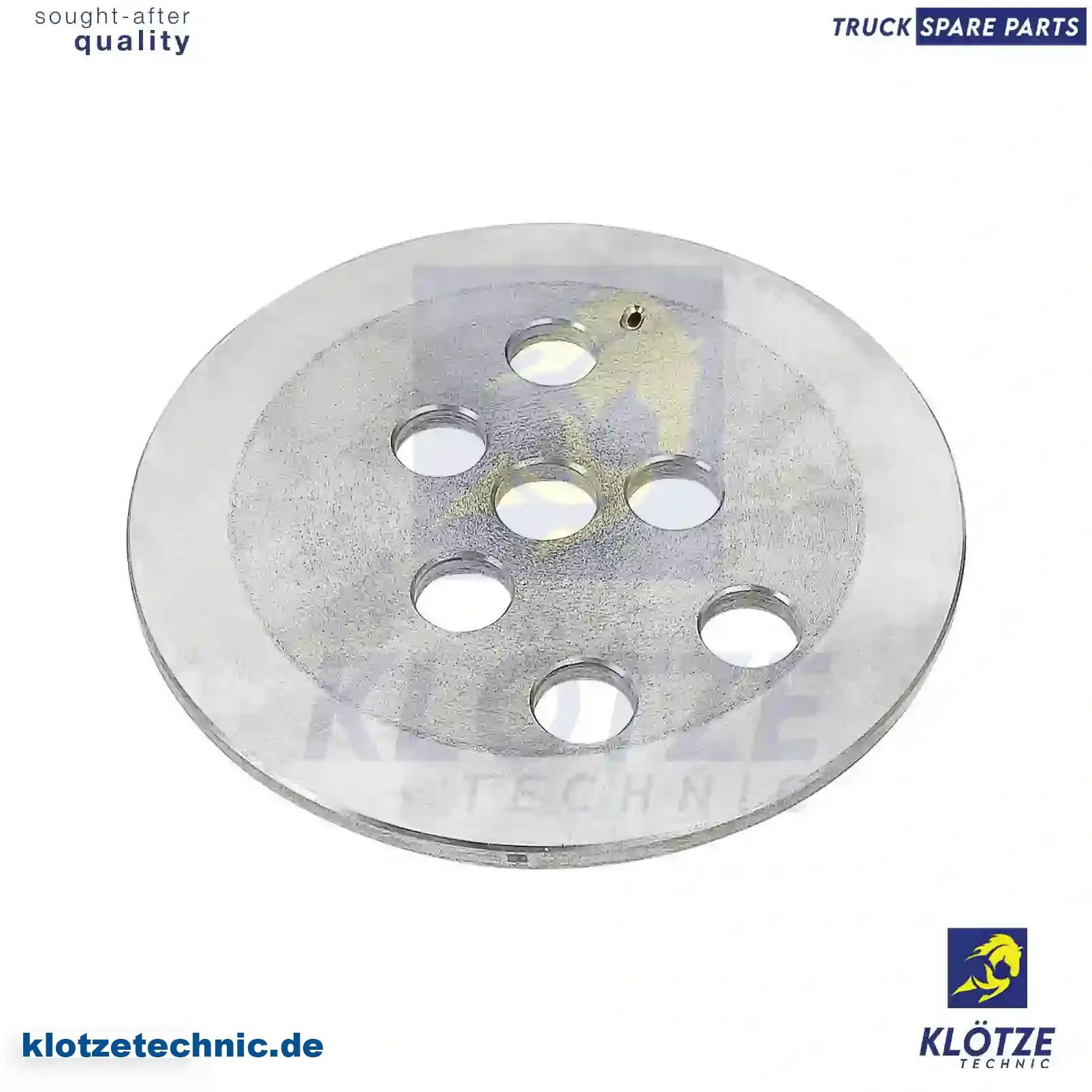 Bearing shield, 7420487676, 20487 || Klötze Technic