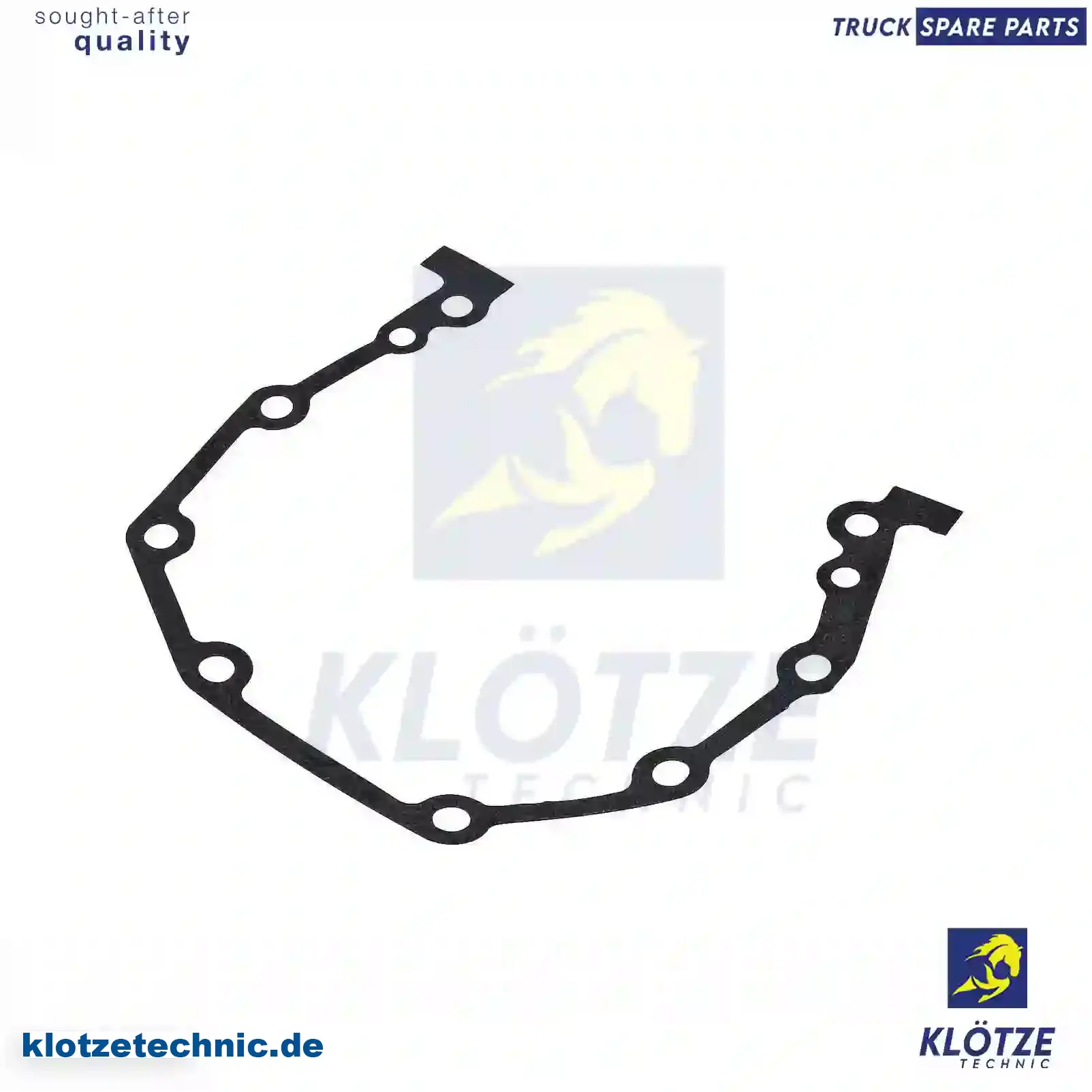 Gasket, timing case, 51019030260 || Klötze Technic