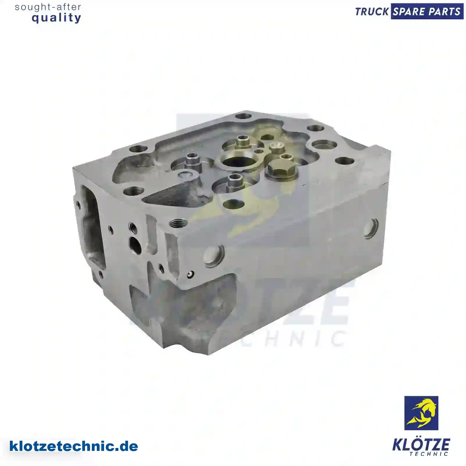 Cylinder head, without valves, 51031006053, 51031006802, 51031006807, 51031016053, 51031016824 || Klötze Technic