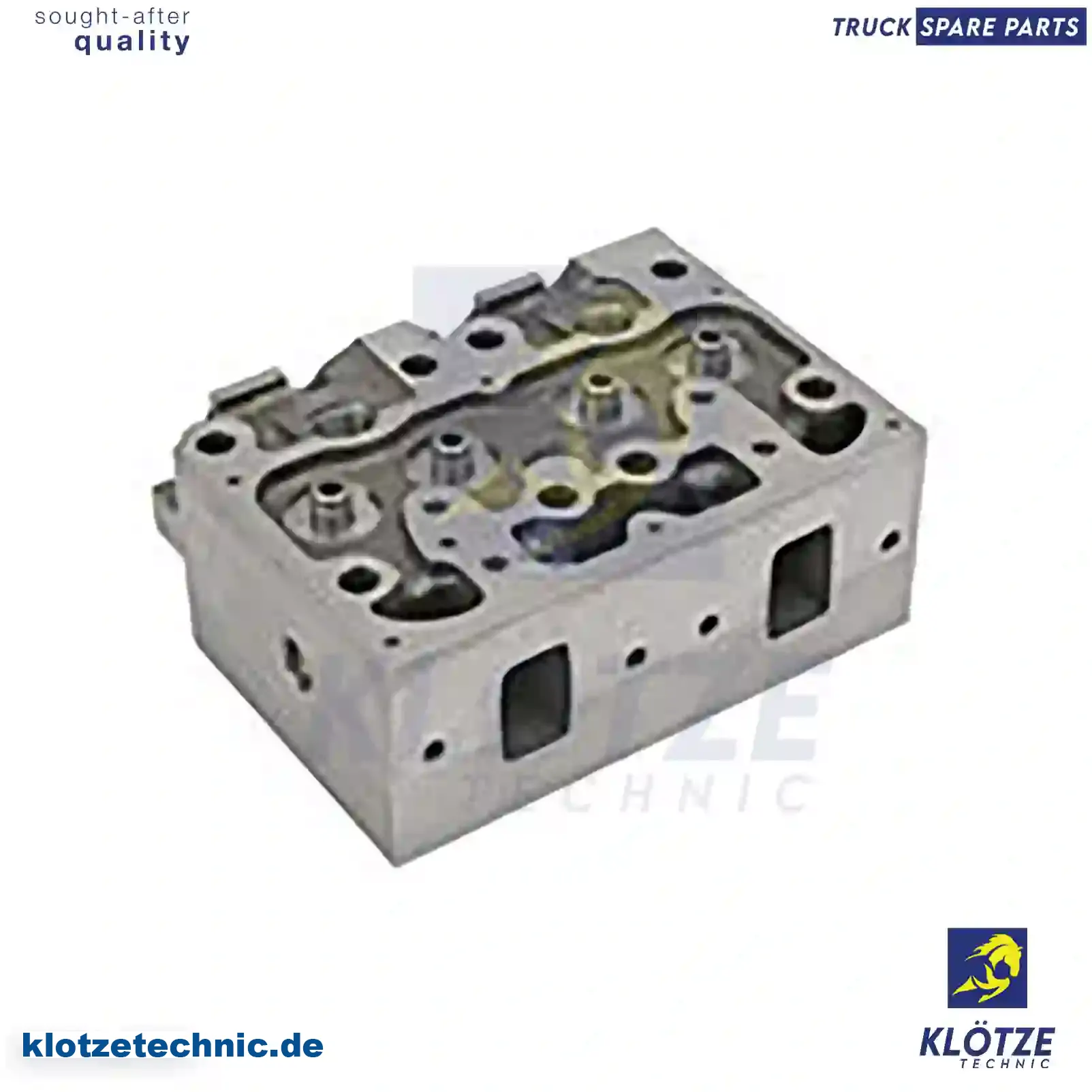 Cylinder head, without valves, 51031016713, 51031016725, 51031016758 || Klötze Technic