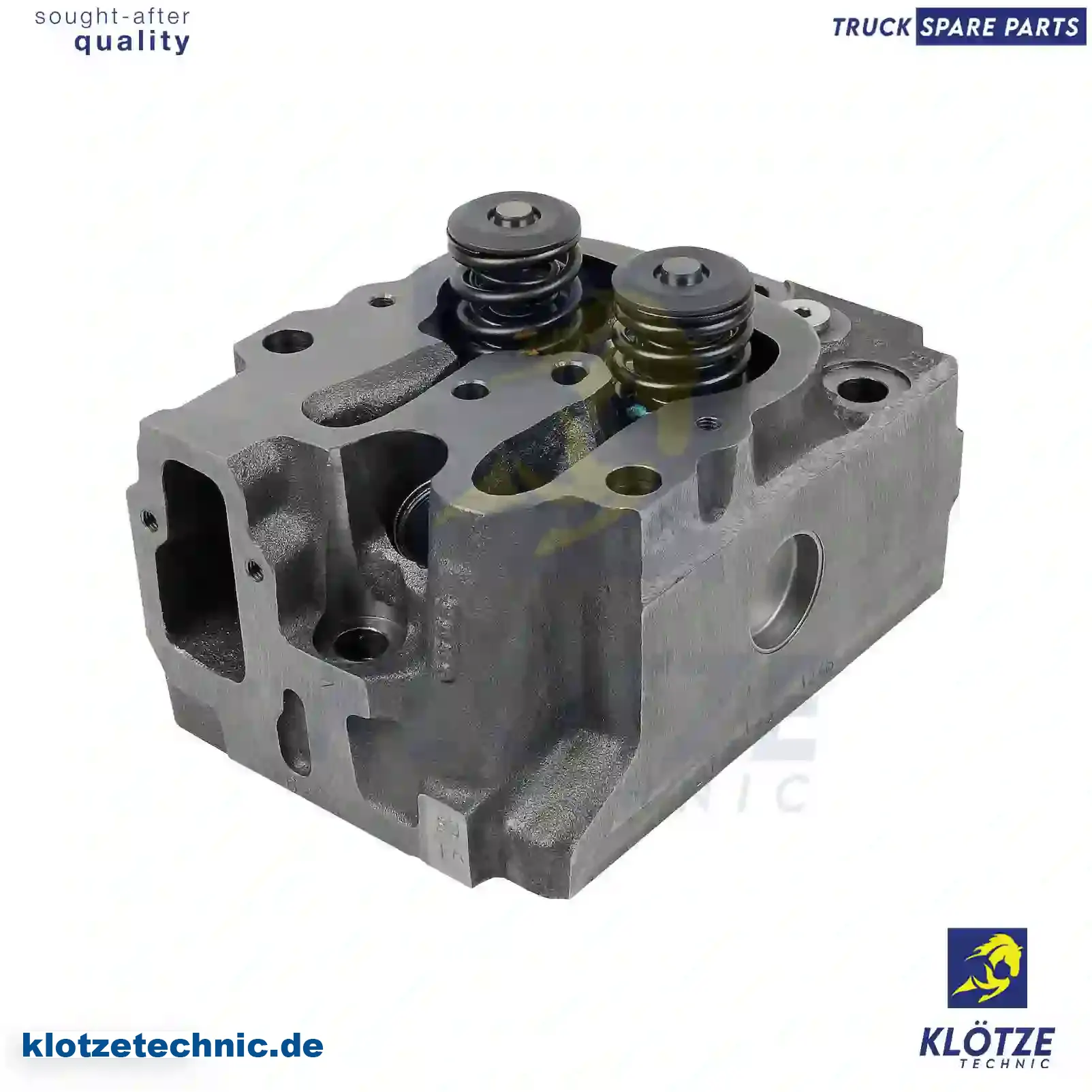 Cylinder head, with valves, 51031016585S || Klötze Technic