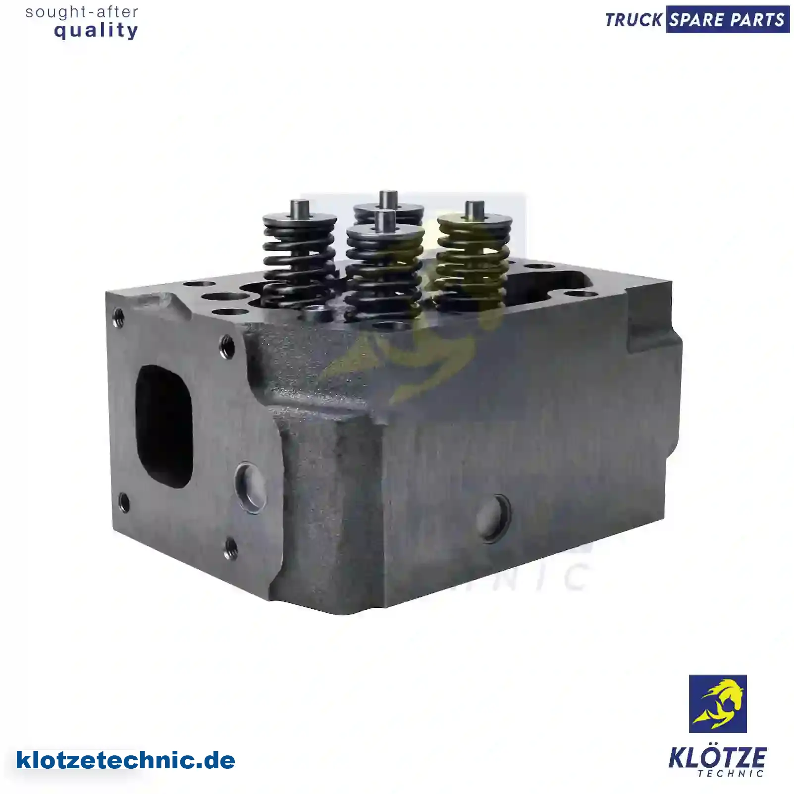 Cylinder head, with valves, 51031006053S || Klötze Technic