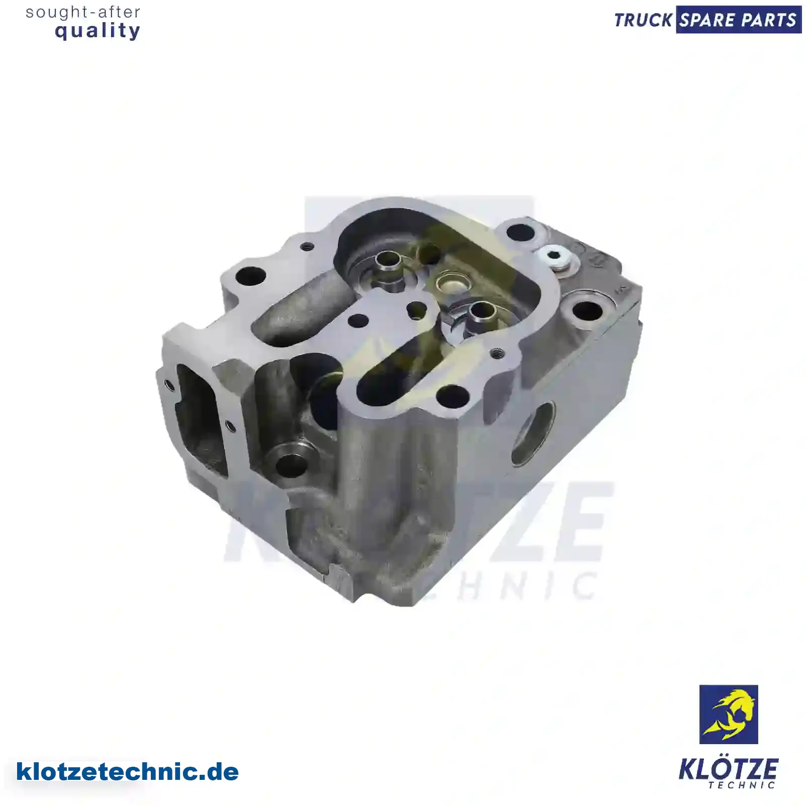 Cylinder head, with valves, 51031006154S || Klötze Technic