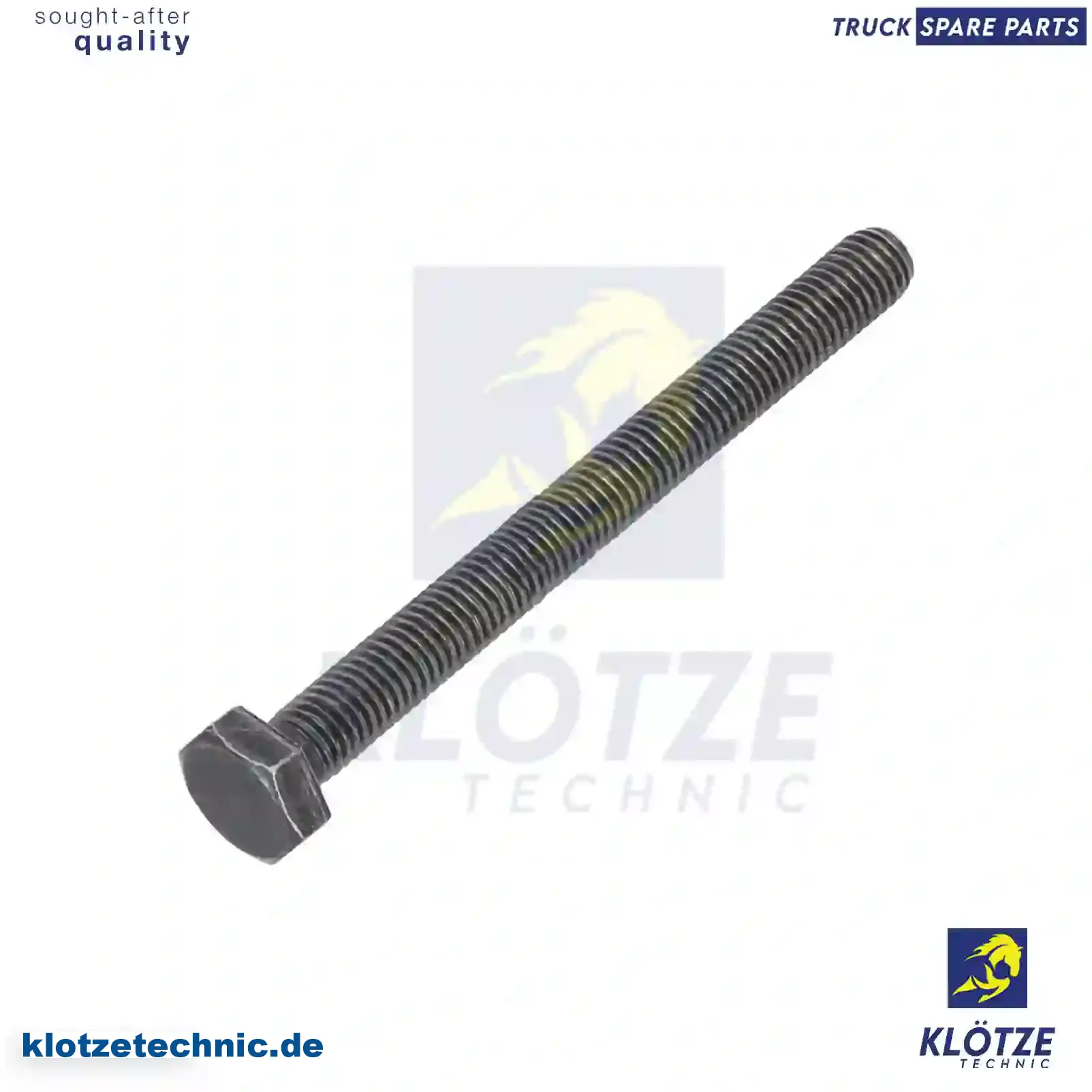 Cylinder head screw, 51900010163 || Klötze Technic