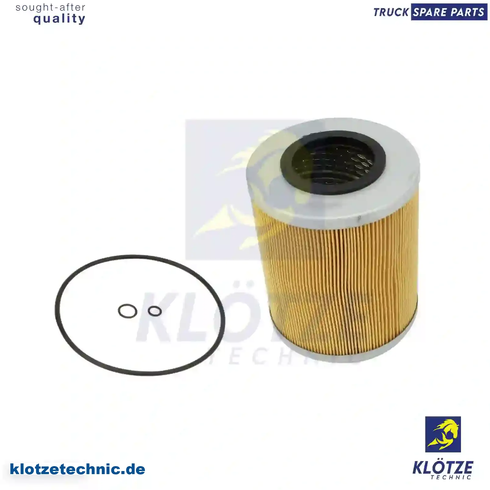 Oil filter insert, 51055040098, 82055040098, 51055040098, 5021107403 || Klötze Technic