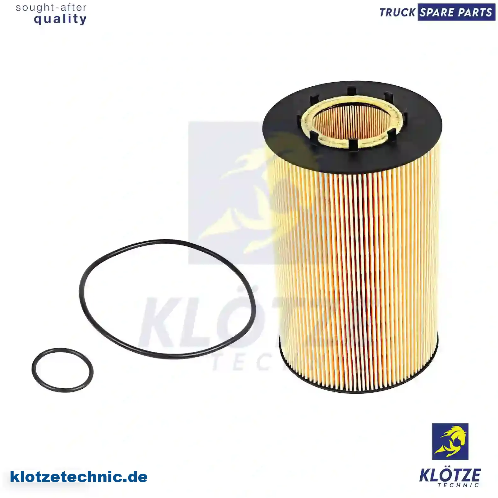 Oil filter insert, 10044373, 51055040110, , , || Klötze Technic