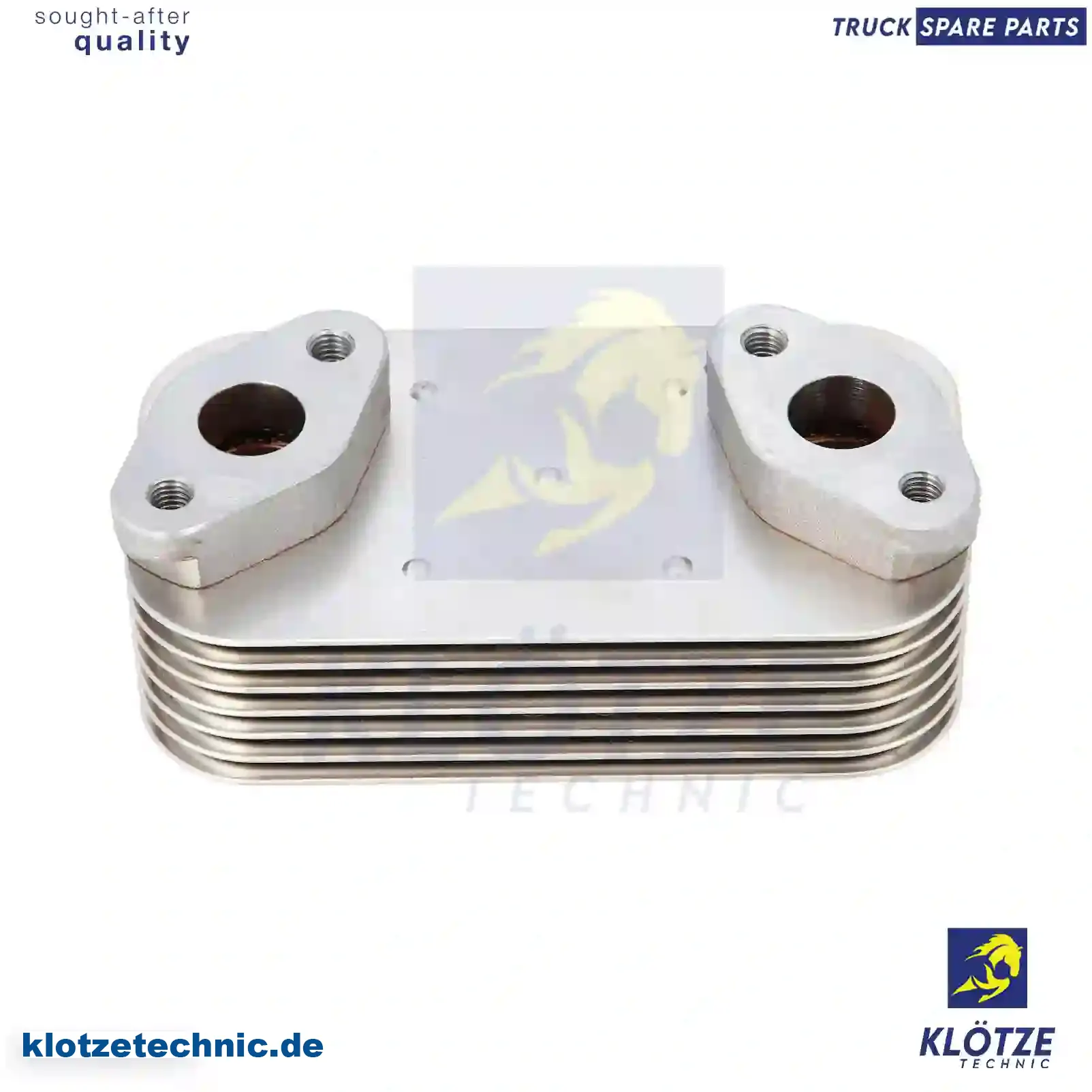 Oil cooler, 51056010107, 5105 || Klötze Technic