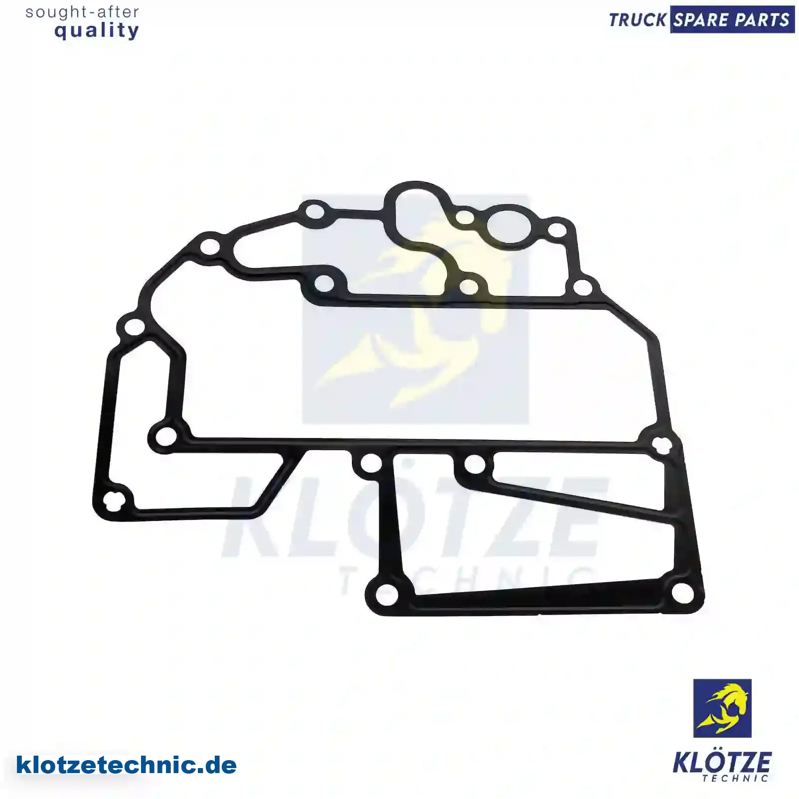 Gasket, oil cooler housing, 51059010160, 2V5115685 || Klötze Technic