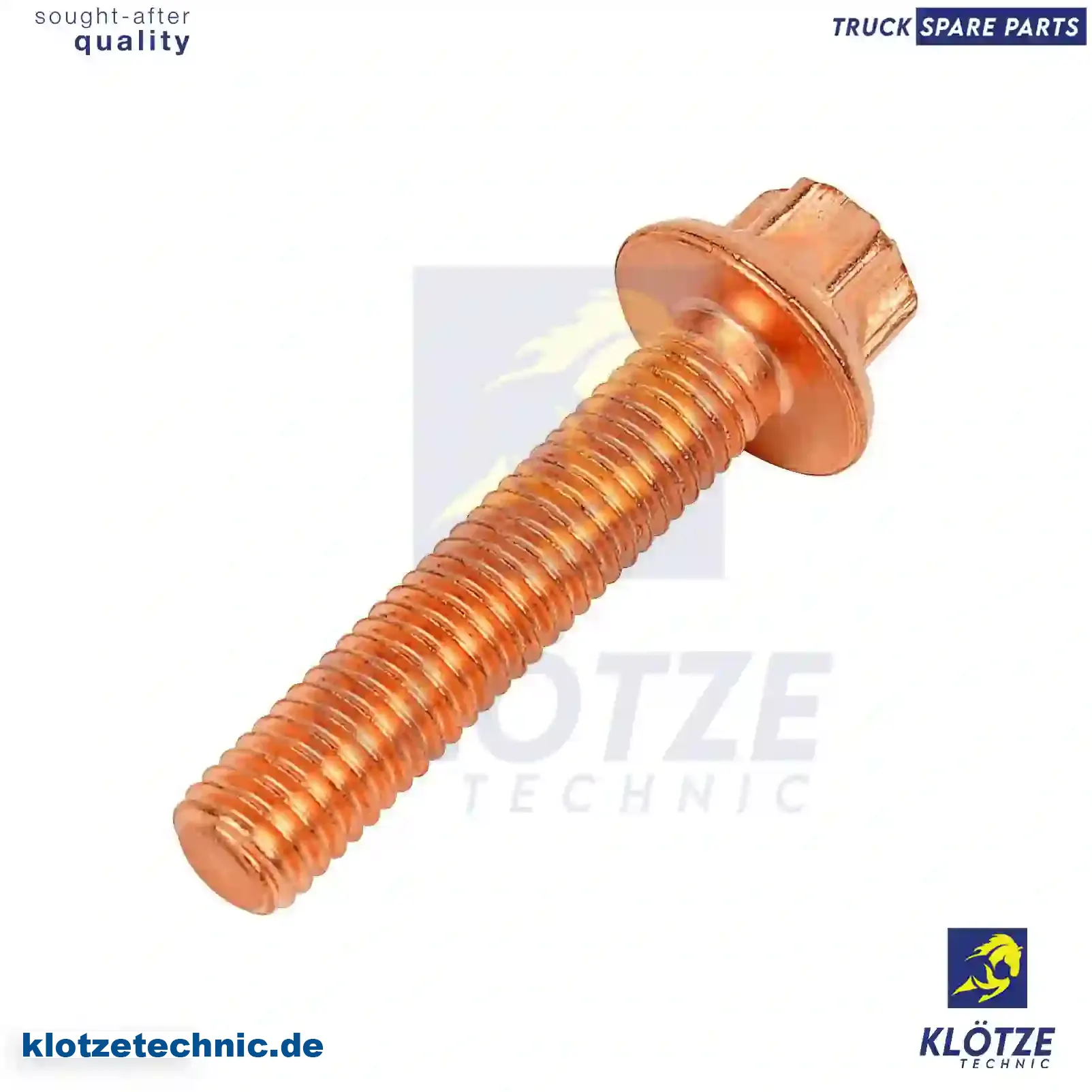 Screw, exhaust manifold, 51904900102, , , || Klötze Technic