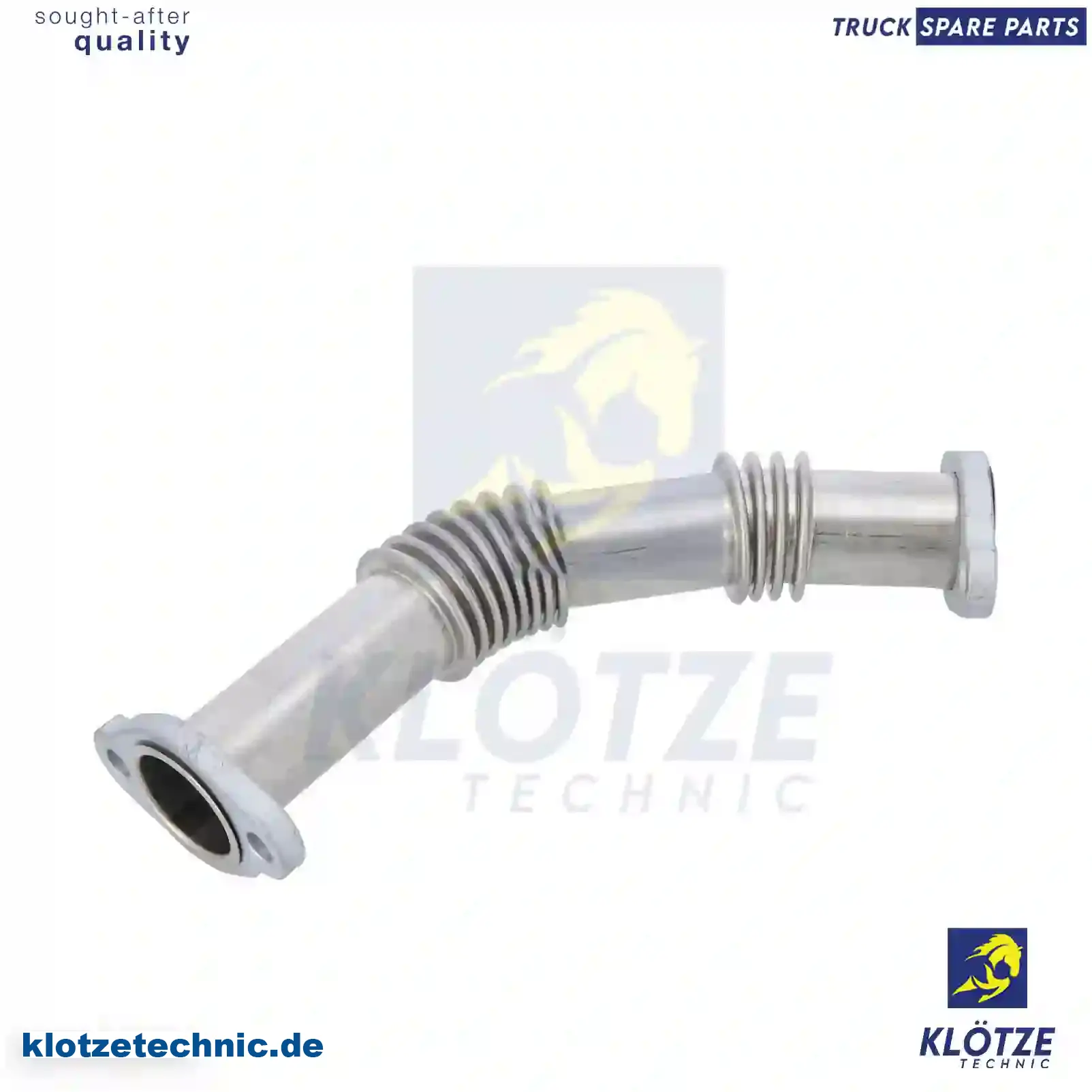 Flexible pipe, exhaust gas recirculation module, 51081530042, 5108 || Klötze Technic