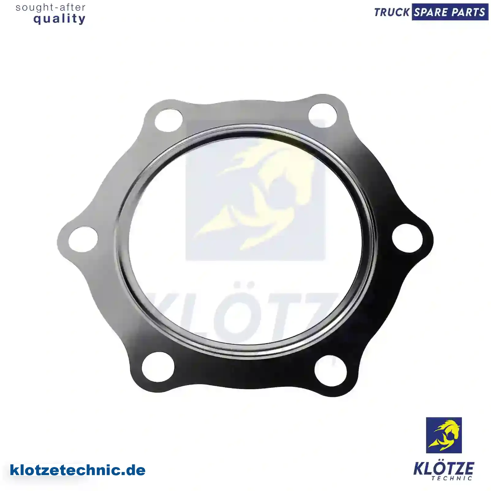 Gasket, turbocharger, 500387050, 51089010209, 2V5145865 || Klötze Technic