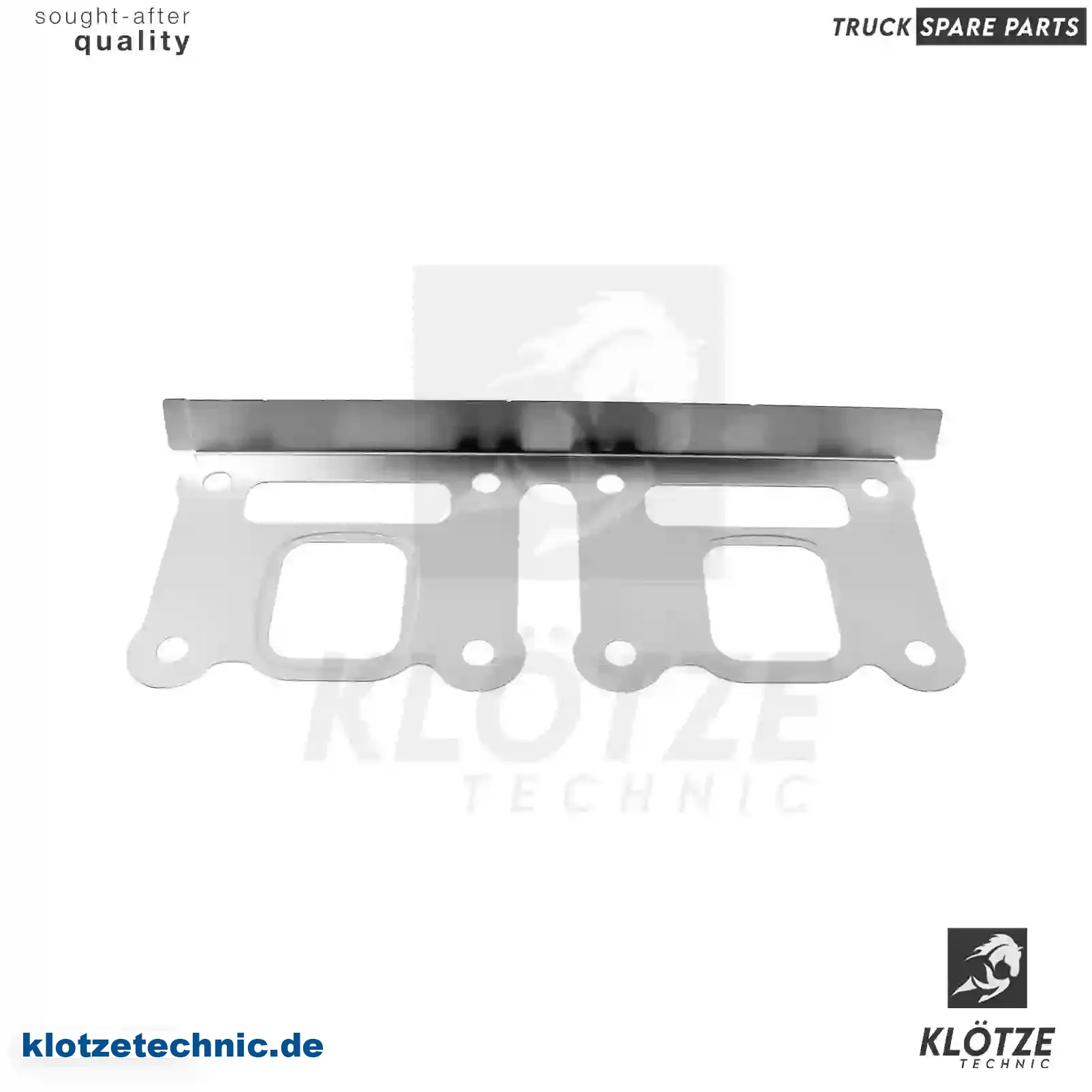 Gasket, exhaust manifold, 51089010162, 51089010269, 07W129707 || Klötze Technic