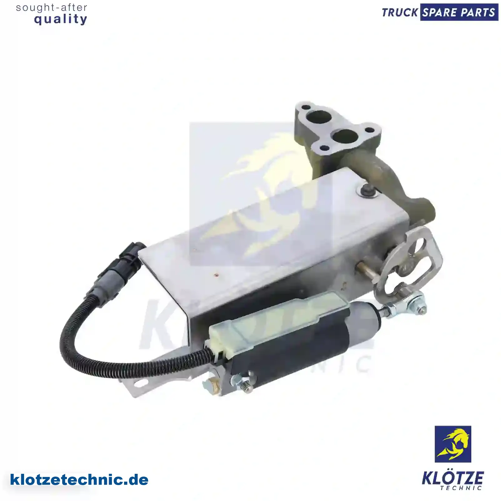 Blocking flap, exhaust gas recirculation, 51081506068, 51081506113, 51081506121, 51081506148 || Klötze Technic