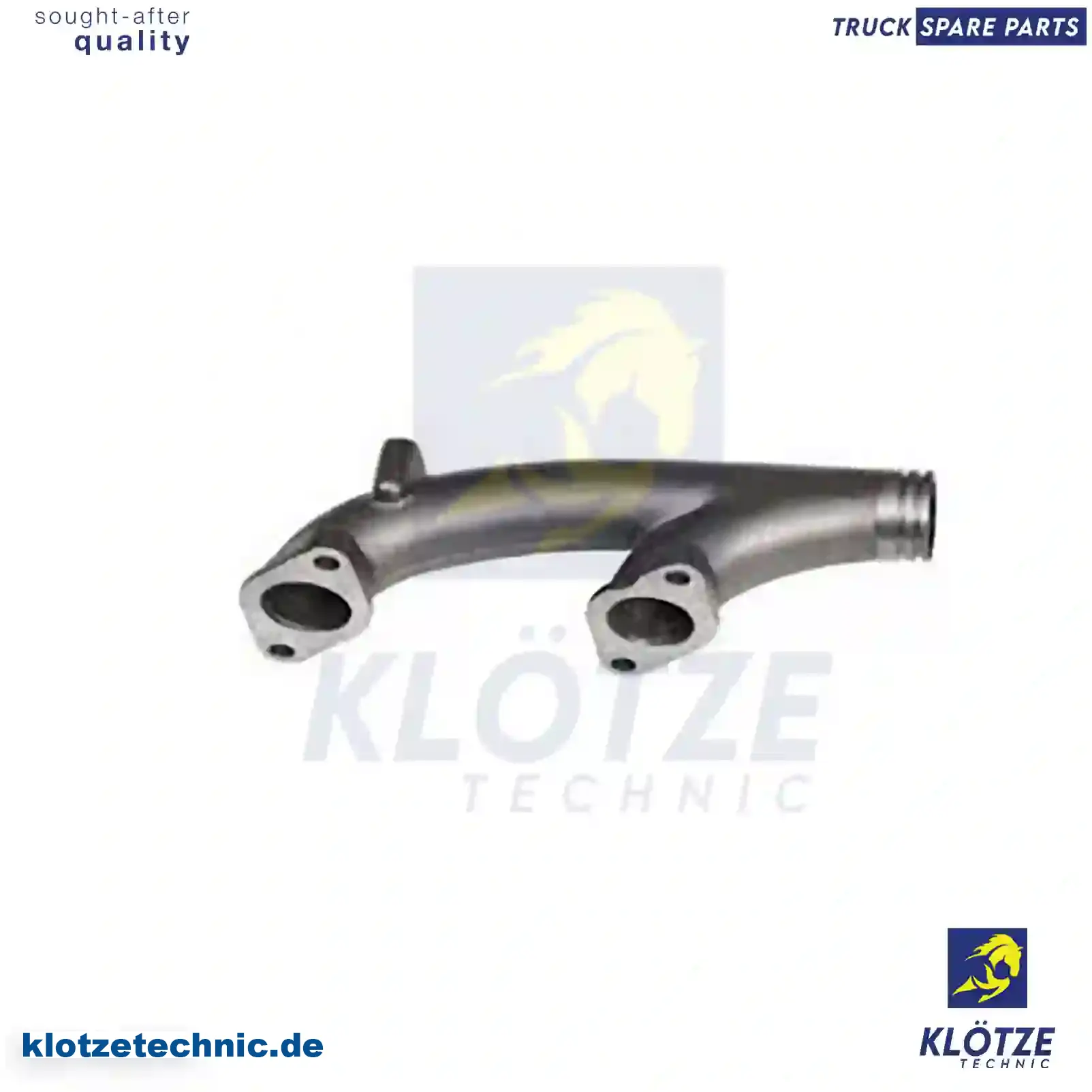 Exhaust manifold, 1729307, 1863895, 1866393, 1945331, ZG10081-0008 || Klötze Technic