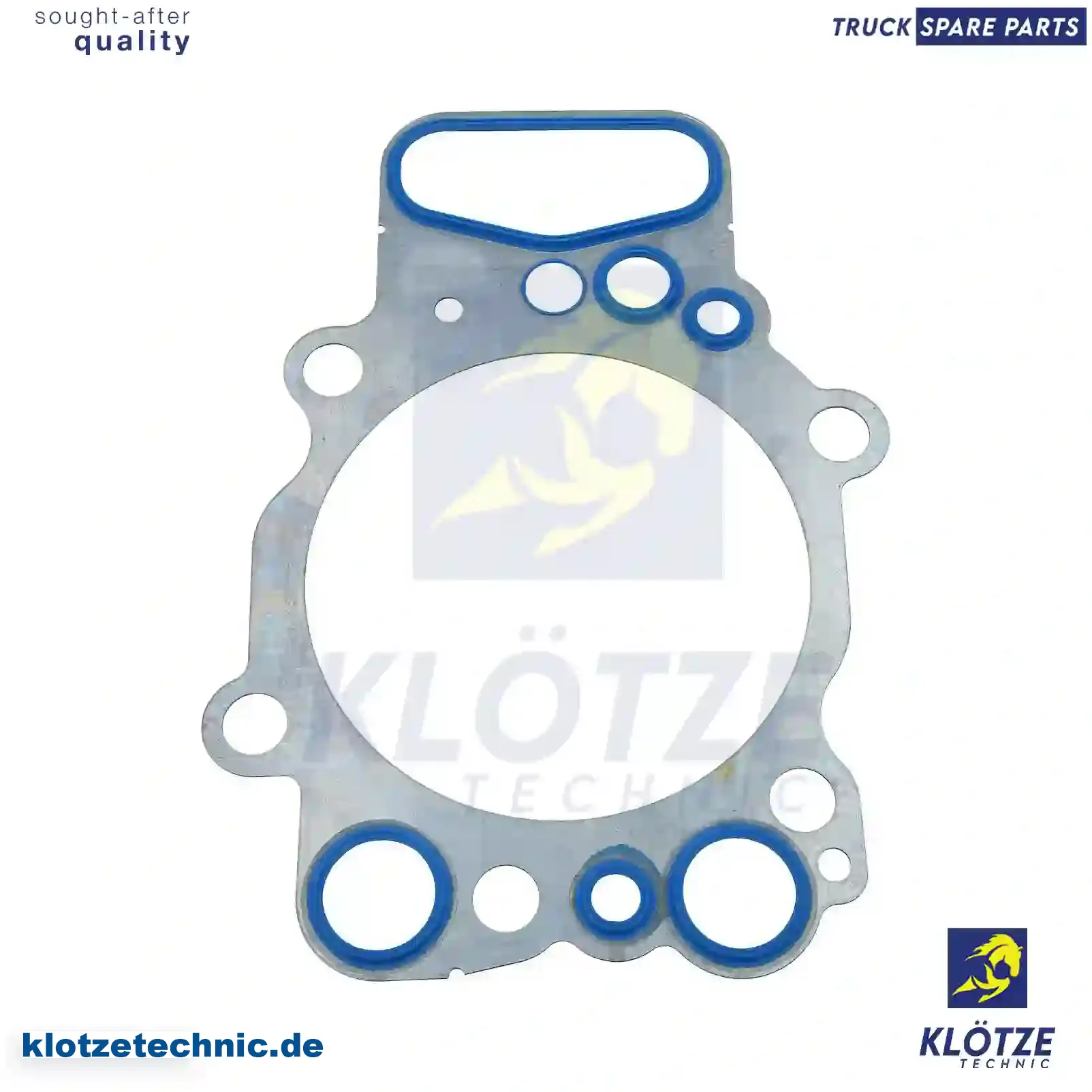 Cylinder head gasket, old version, 1475757, 1781658, 1892766, ZG01035-0008 || Klötze Technic