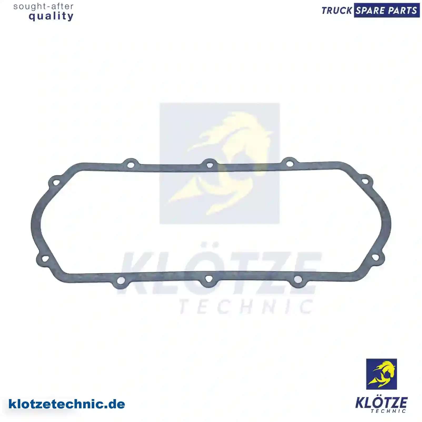 Gasket, side cover, 1375383, ZG01265-0008 || Klötze Technic