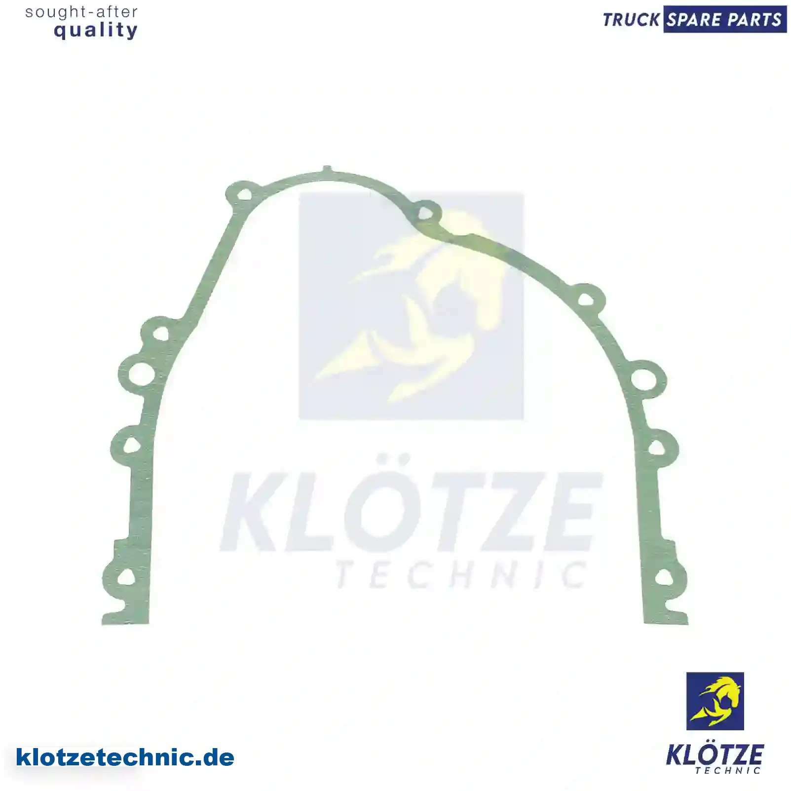 Gasket, timing case, 1403129 || Klötze Technic