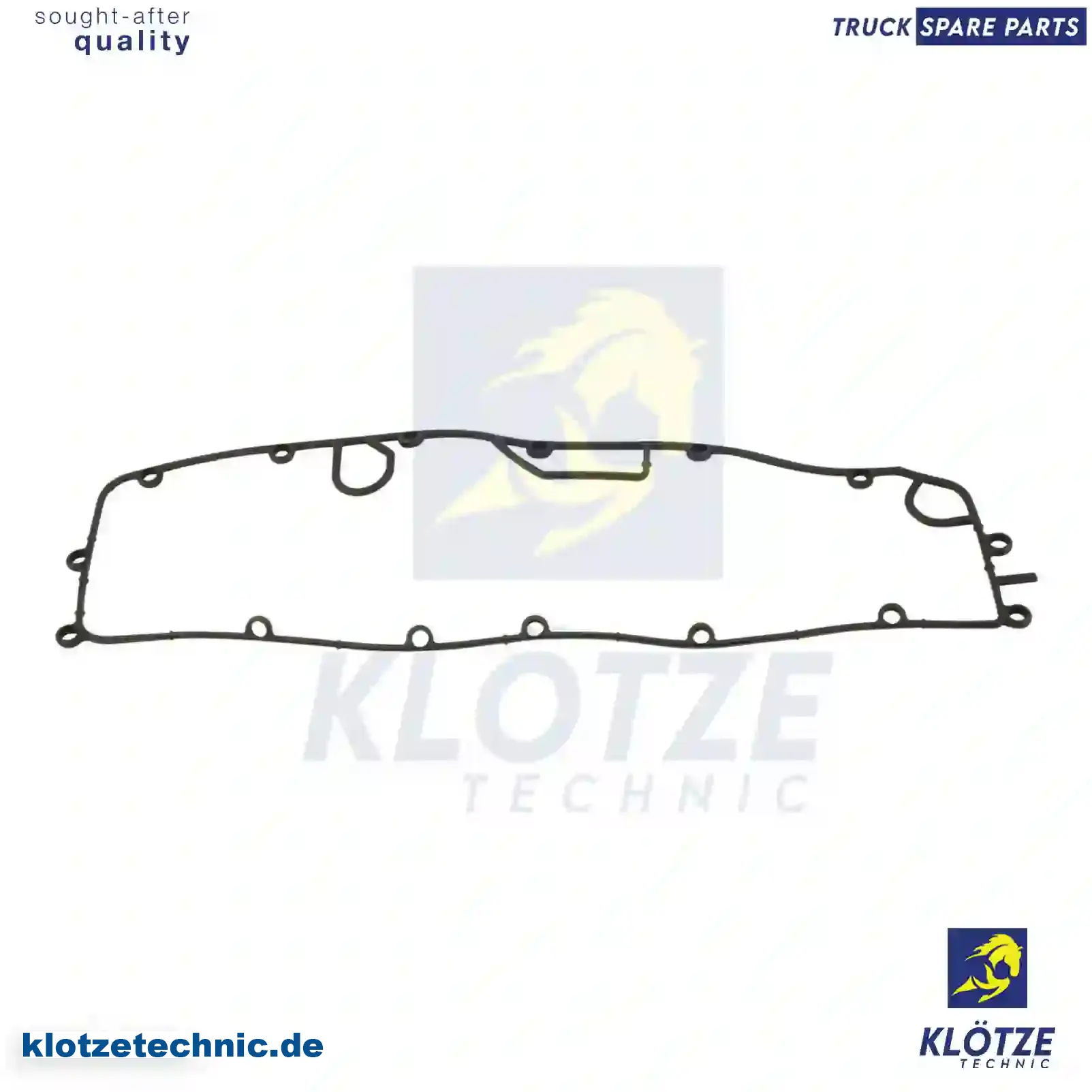 Gasket, oil cooler cover, 1412875, 1467166, 1509813, ZG01243-0008 || Klötze Technic