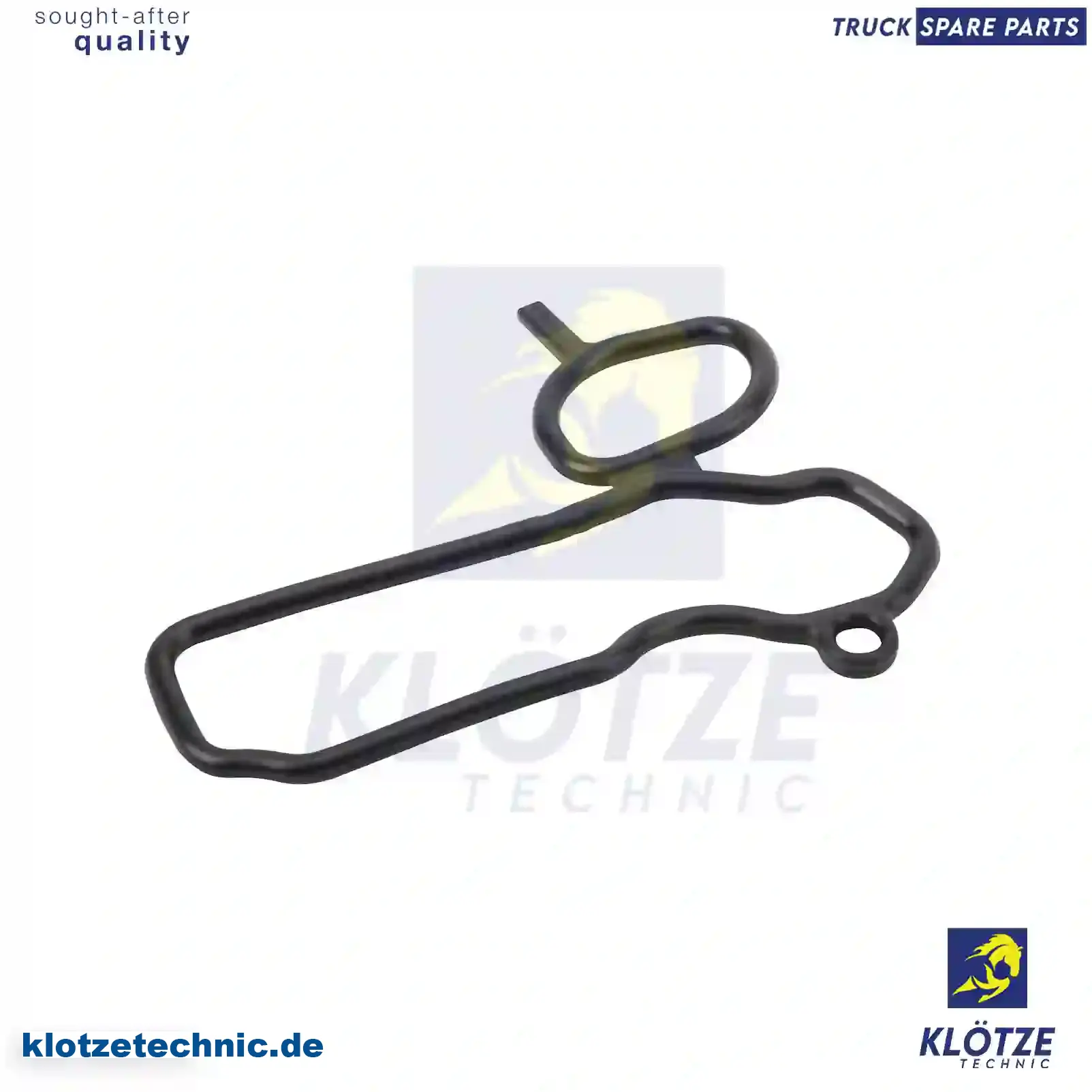 Gasket, oil cooler cover, 1423202, 1466383, ZG01244-0008 || Klötze Technic