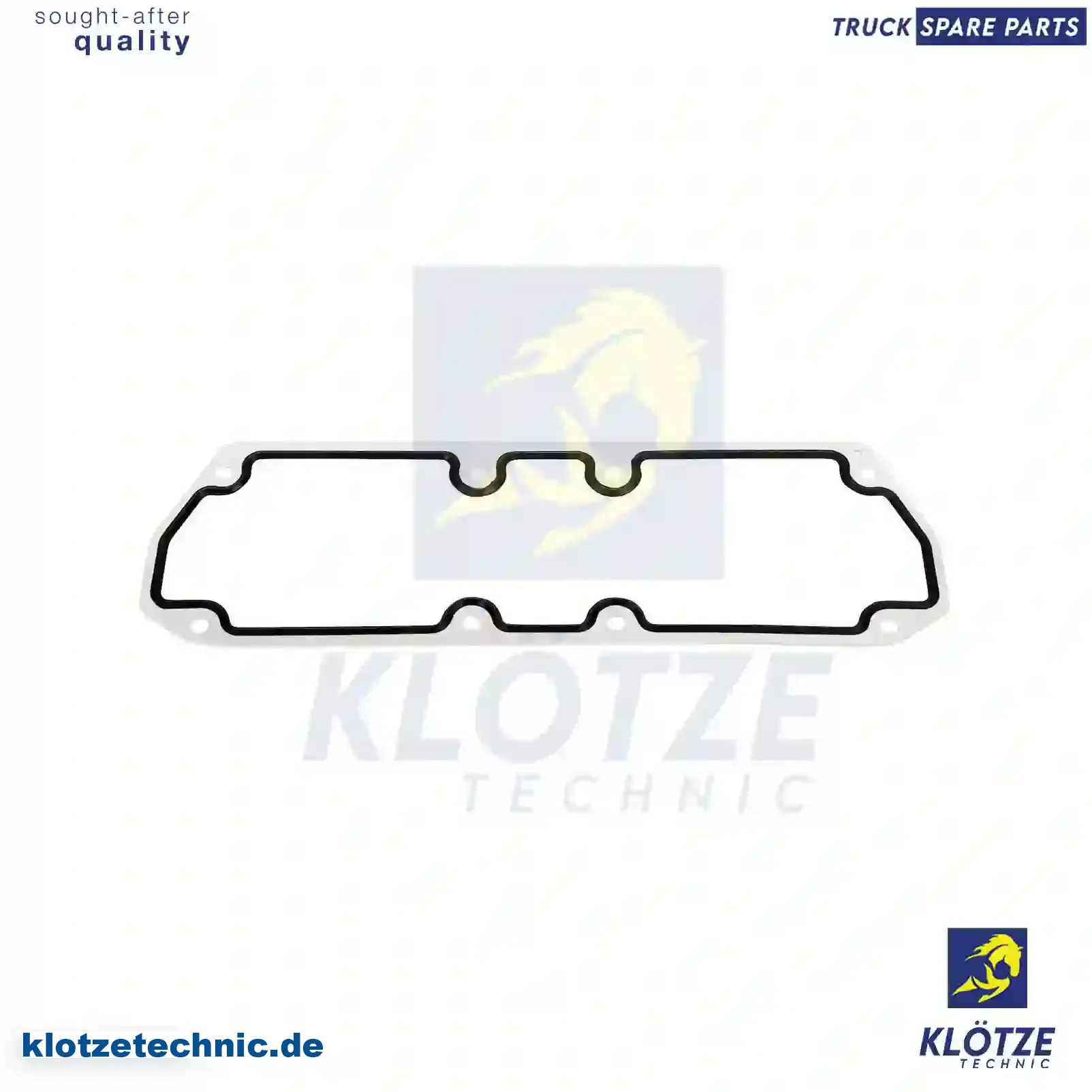 Gasket, crankcase cover, 1745816, ZG01179-0008 || Klötze Technic