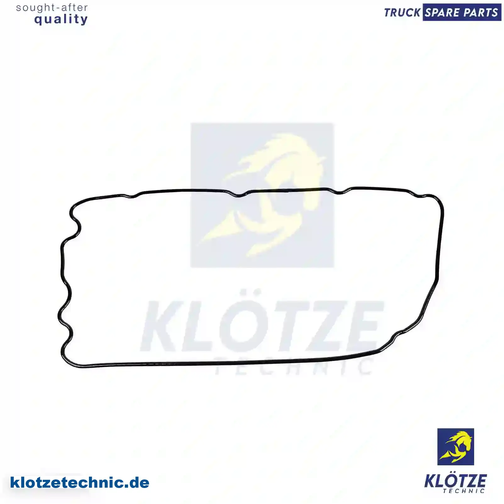 Gasket, side cover, 1926895, ZG01266-0008 || Klötze Technic