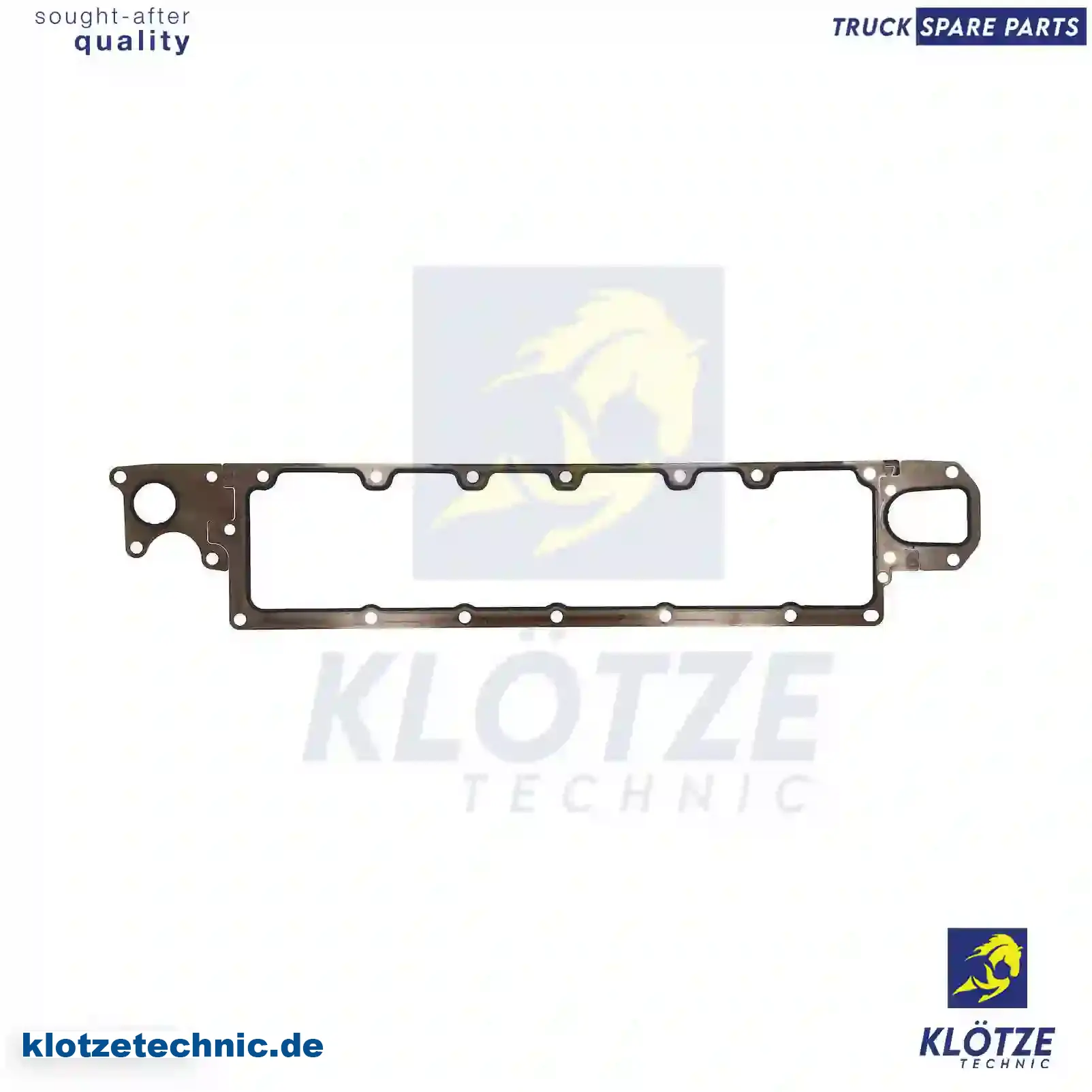 Gasket, oil cooler, 1911856, 2267661 || Klötze Technic