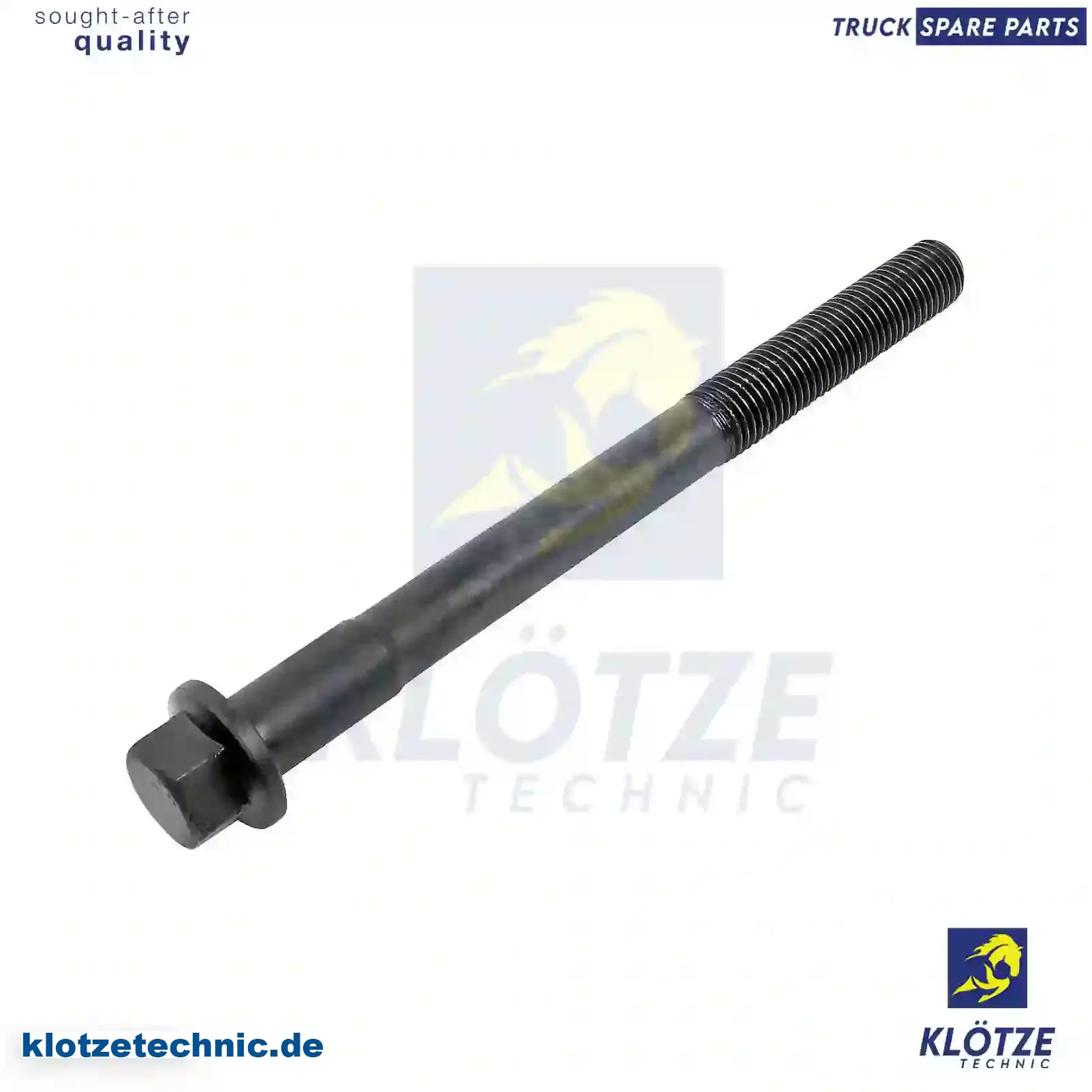 Cylinder head screw, 1333786, 1451946, 1852442, 2212238, ZG01063-0008 || Klötze Technic