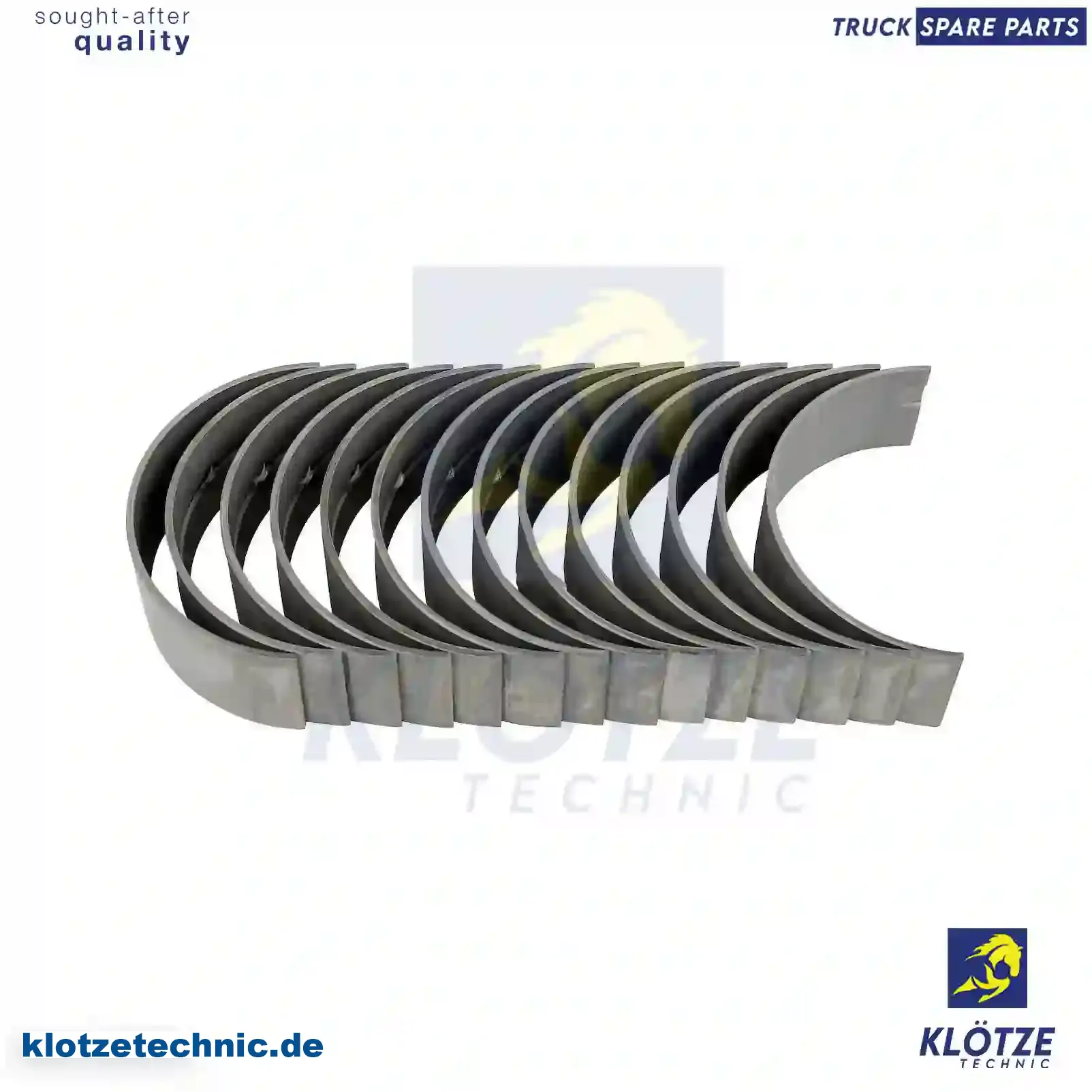 Main bearing kit, 1411661, 1411661S || Klötze Technic