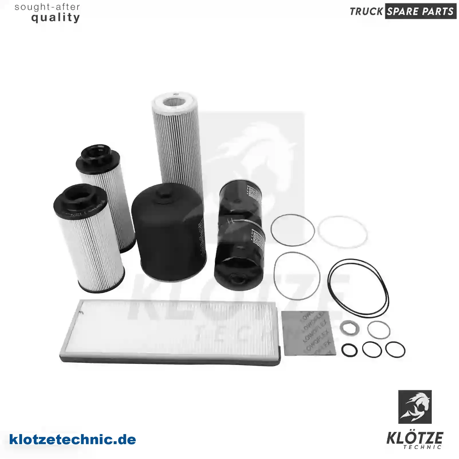 Service kit, filter - L, 1921327, 2051700, 2189424 || Klötze Technic