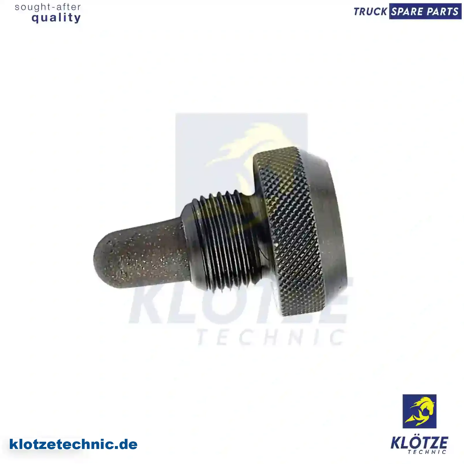 Oil drain plug, 1381957, 1423608, 1433641, 165282, ZG01690-0008 || Klötze Technic