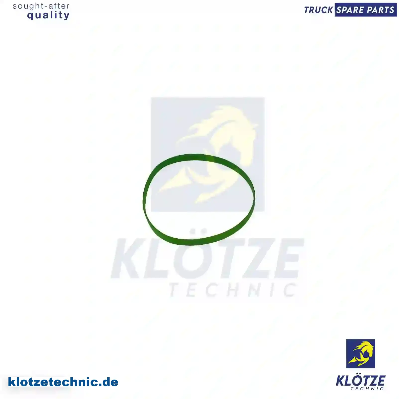 Seal ring, cylinder liner, 1302827, 362408, ZG02044-0008, || Klötze Technic