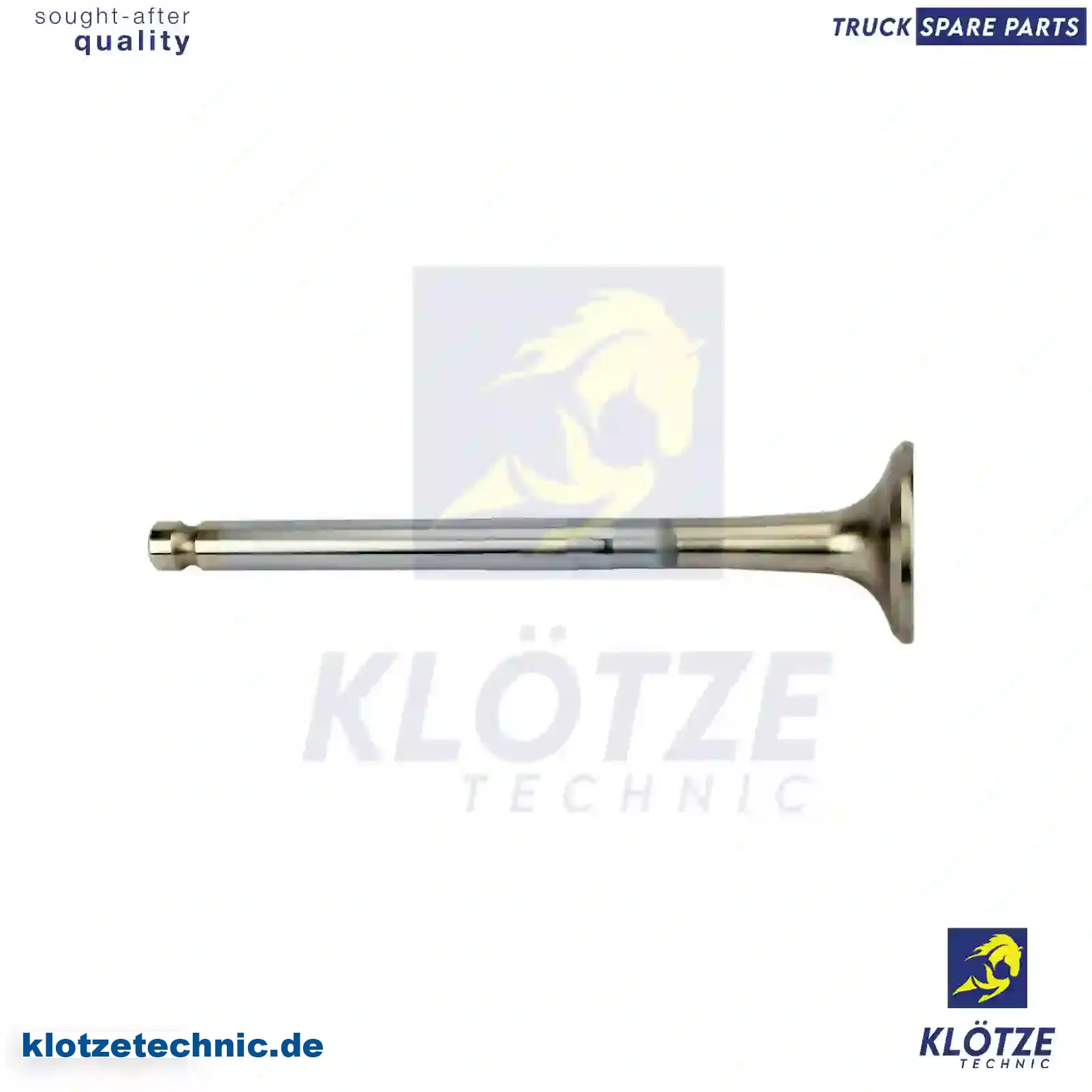 Exhaust valve, 1386648, 1414395, 1903846, || Klötze Technic