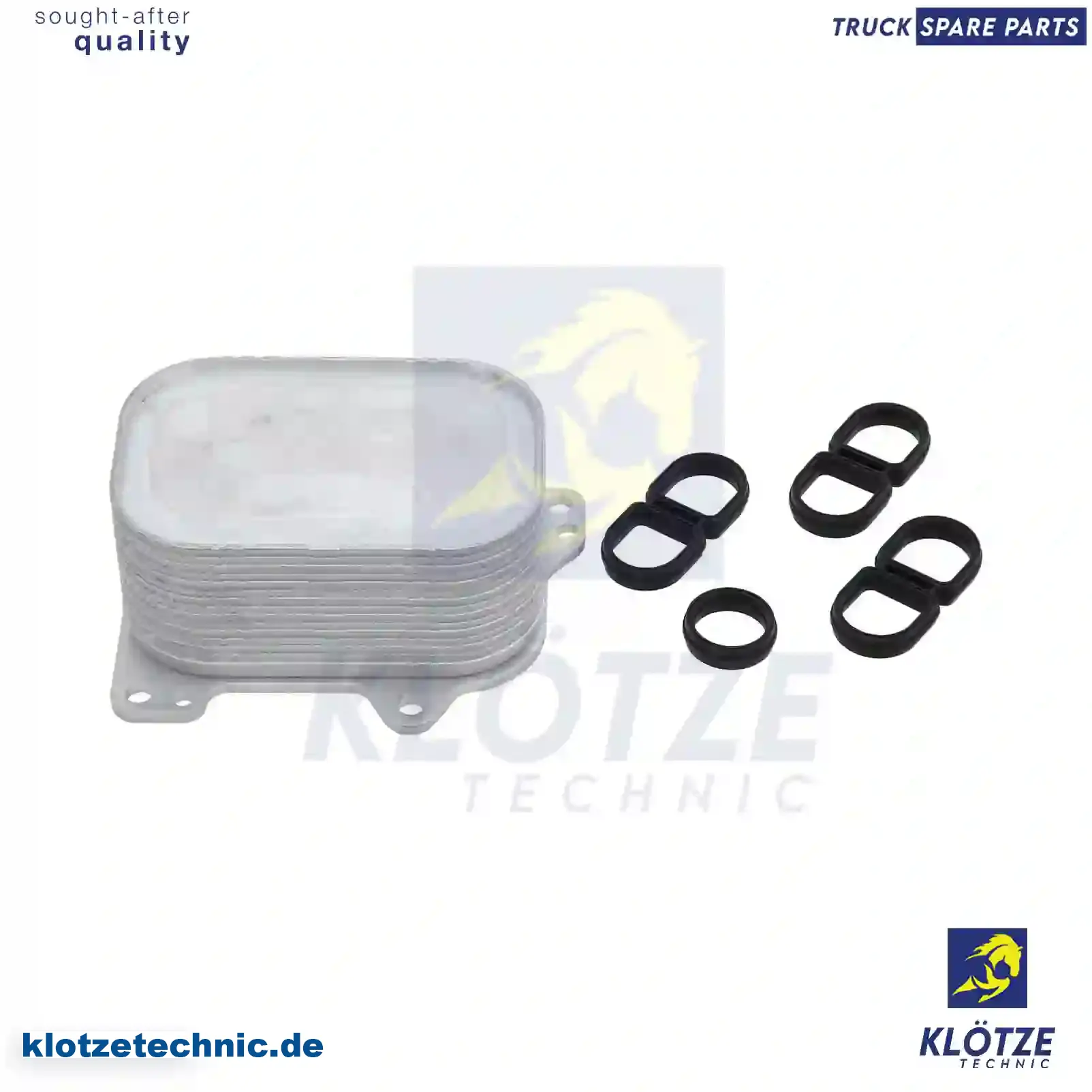 Oil cooler, 65055046001S, 03N115389AS, 03N117021 || Klötze Technic