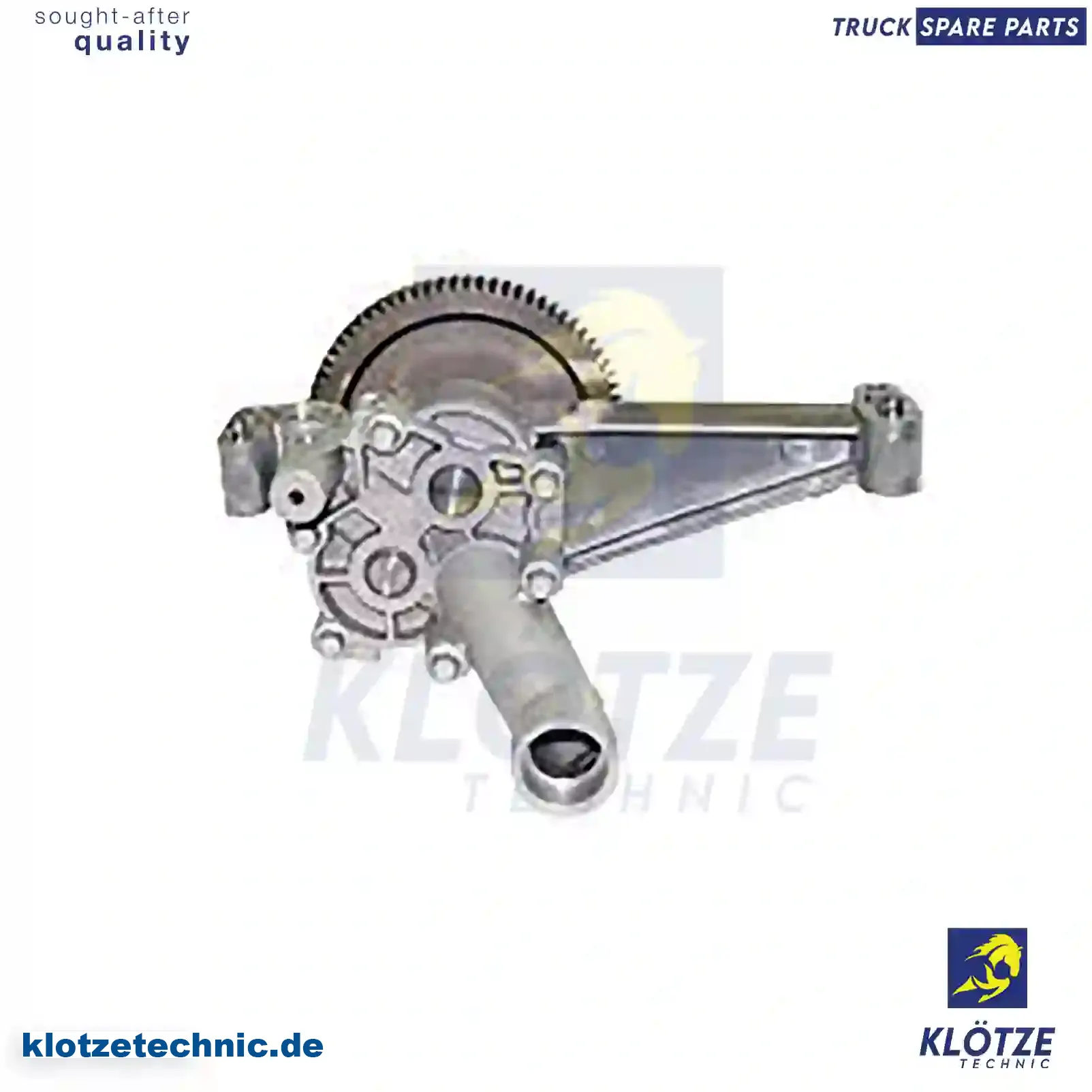 Oil pump, 1500108, 1888024, 2028986, 2055915, ZG01760-0008 || Klötze Technic