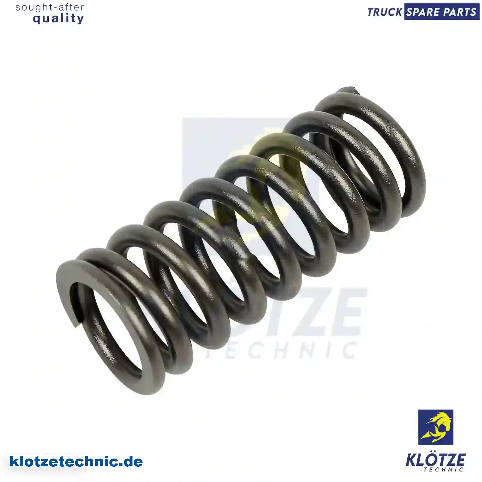 Valve spring, exhaust, outer, 1307115, 1519702, 519702 || Klötze Technic