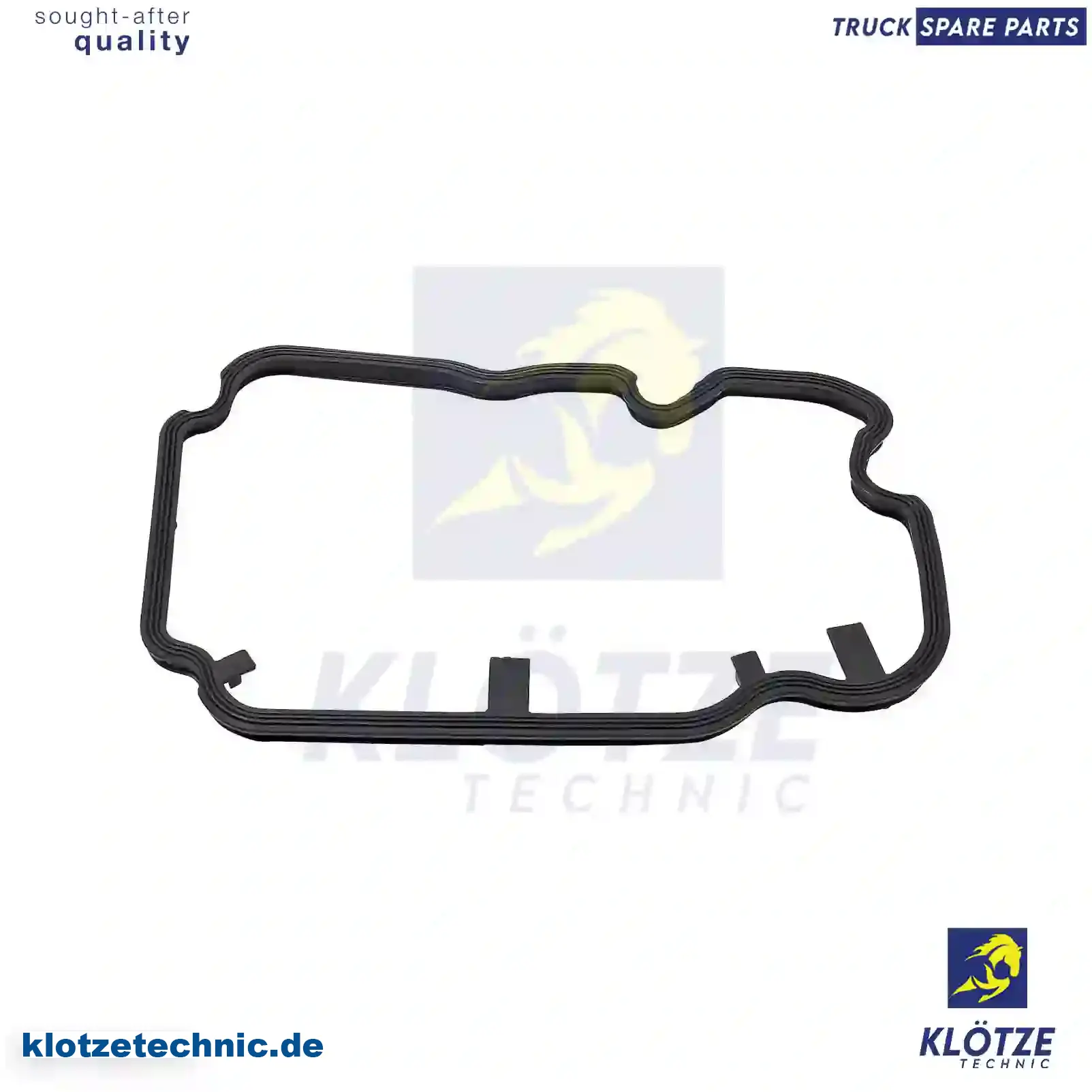 Valve cover gasket, upper, 1411851, ZG02257-0008 || Klötze Technic