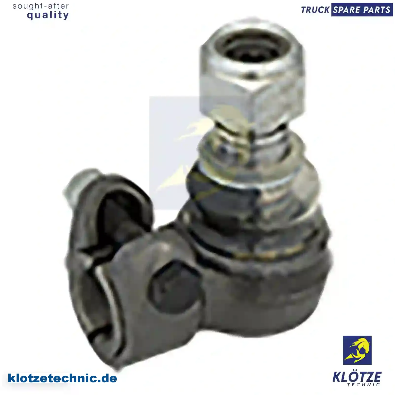 Ball joint, right hand thread, 1271126, 42530447, 42538048, 81953016268, 82953016018, 82953016019, 281953016268, 3090291, 3099128, ZG40379-0008 || Klötze Technic