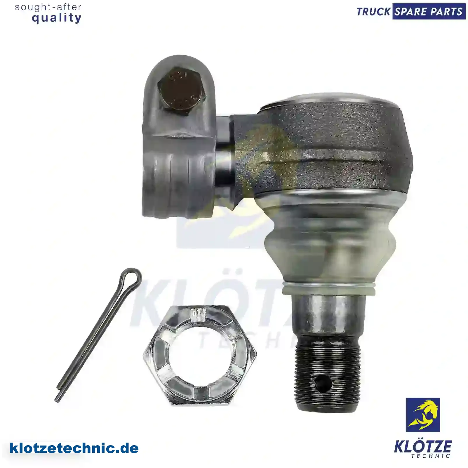 Ball joint, right hand thread, 0004605048, 0014601548, 0014601648, 0024600648, 5001830480, 5001845430, ZG40406-0008 || Klötze Technic