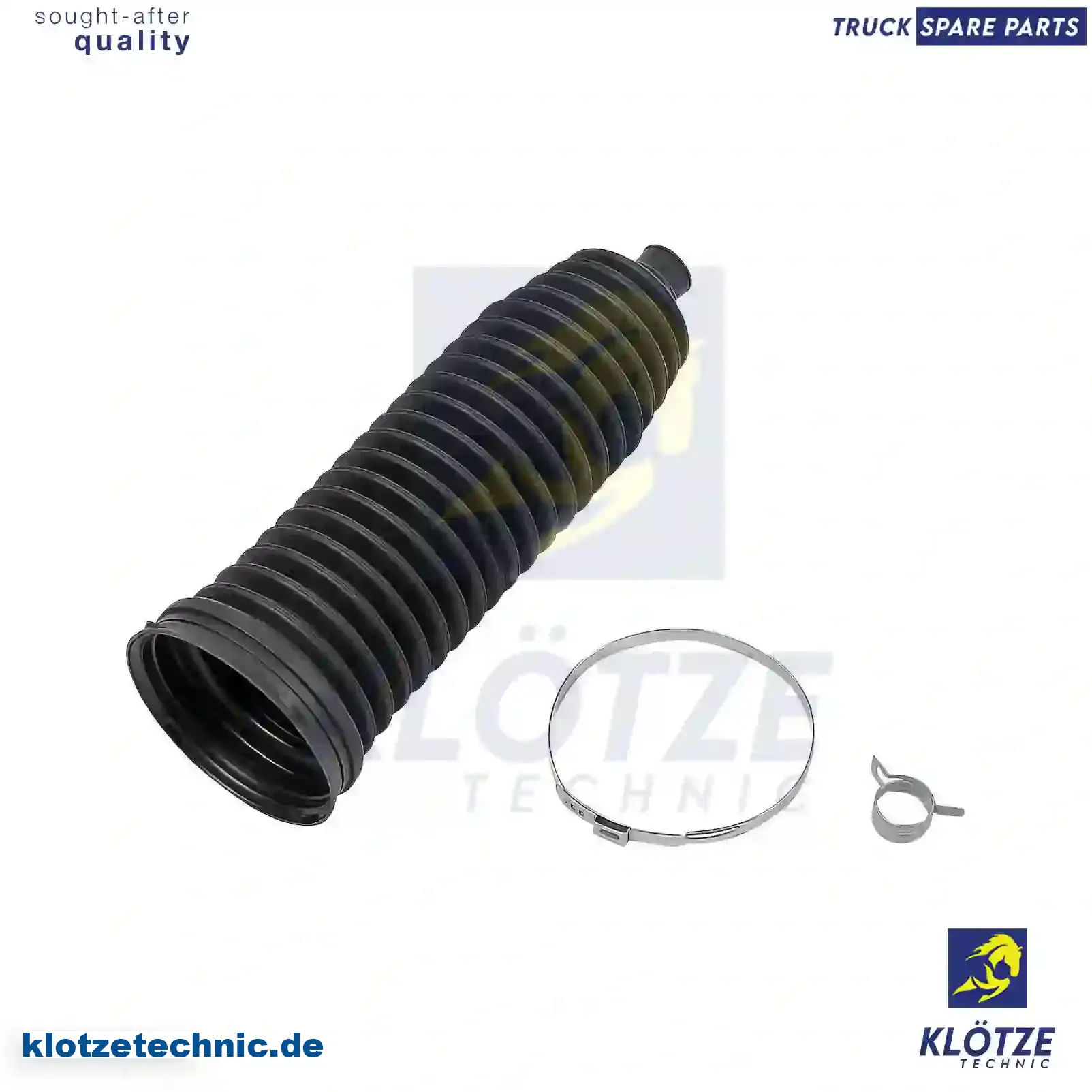 Bellow, steering gear, 1644600096, 2511295101, 9064600096, 9064601900, 2E0713115 || Klötze Technic