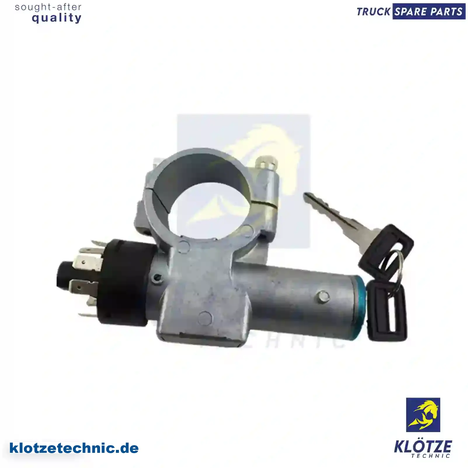 Ignition switch, 1080968, 1578868, 1591957, 1605276, 8121785 || Klötze Technic