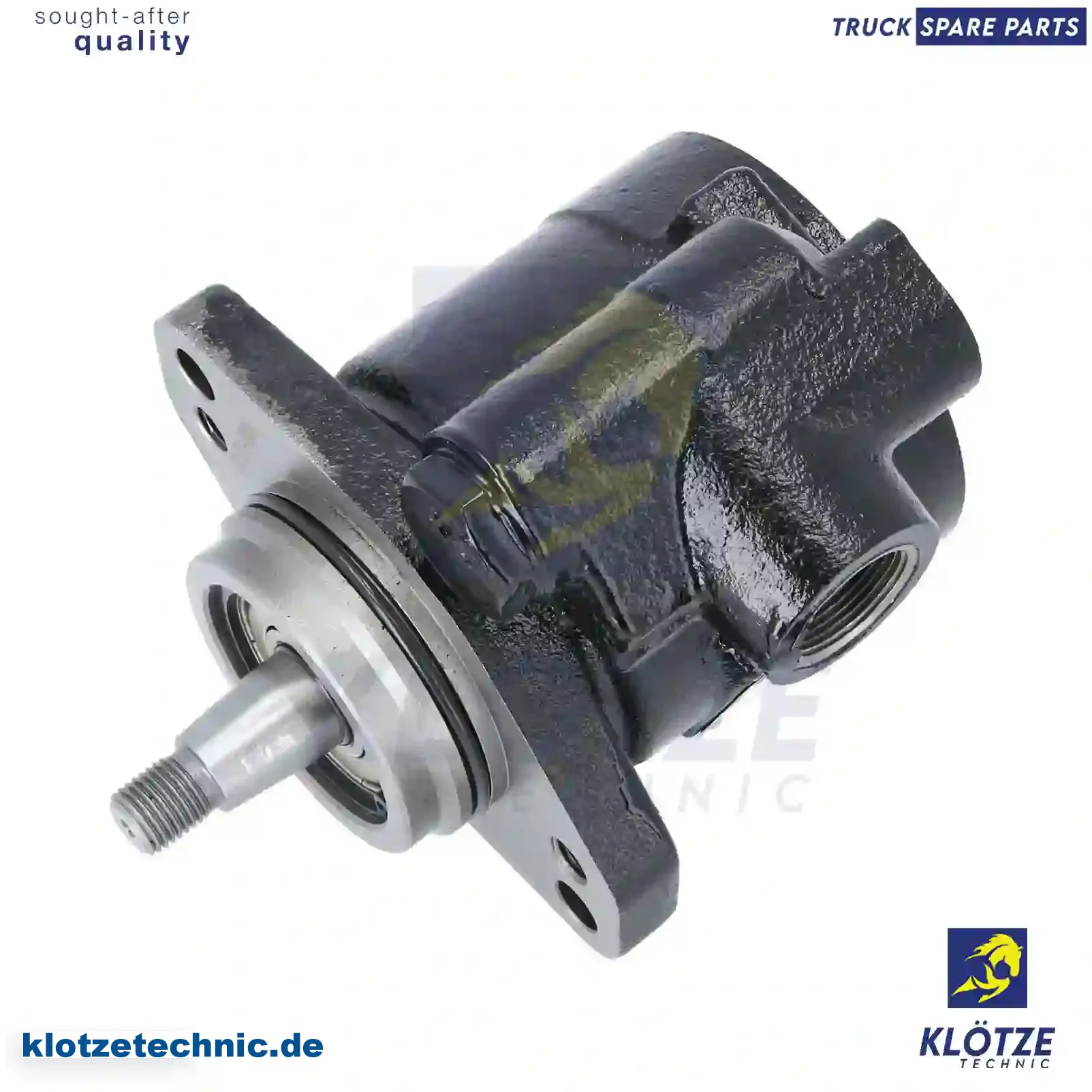 Servo pump, 10571370, 1571370, 348792, 394443, 571369, 571370, ZG40563-0008 || Klötze Technic