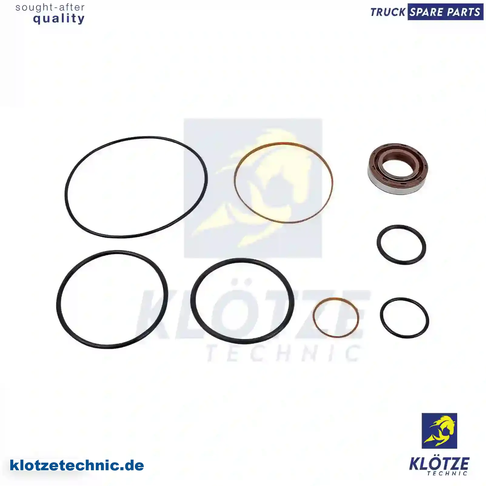 Repair kit, servo pump, 81471016138, 81471016157, 81471016220, 0004607580, 2V5145039 || Klötze Technic