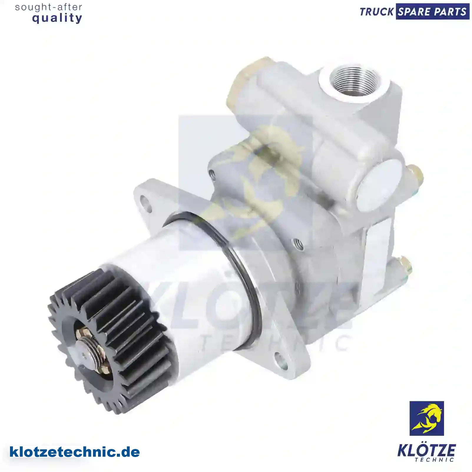 Servo pump, 3986330, 85000180, 8500047, 85006180, ZG40570-0008 || Klötze Technic