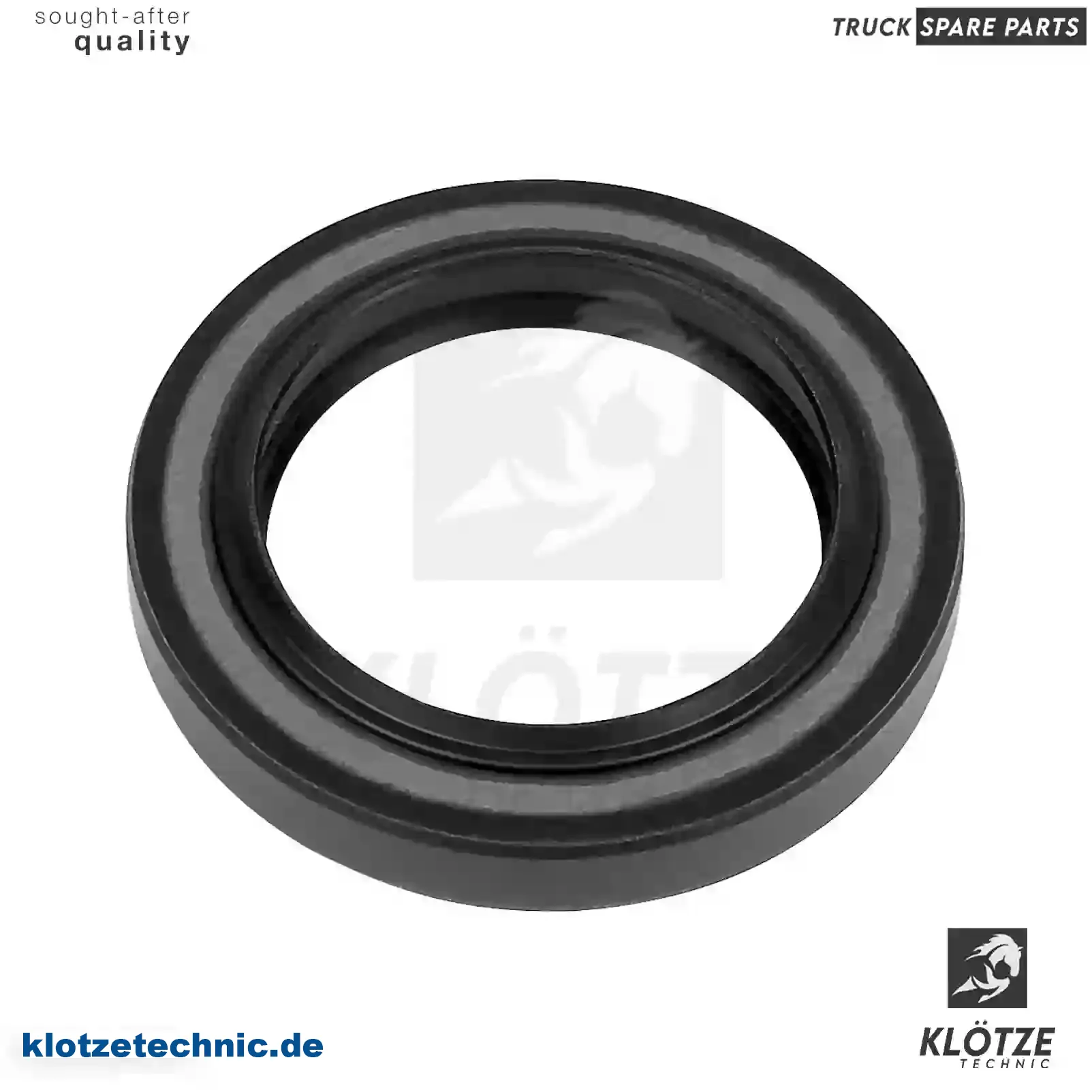 Oil seal, 0239971947, , || Klötze Technic