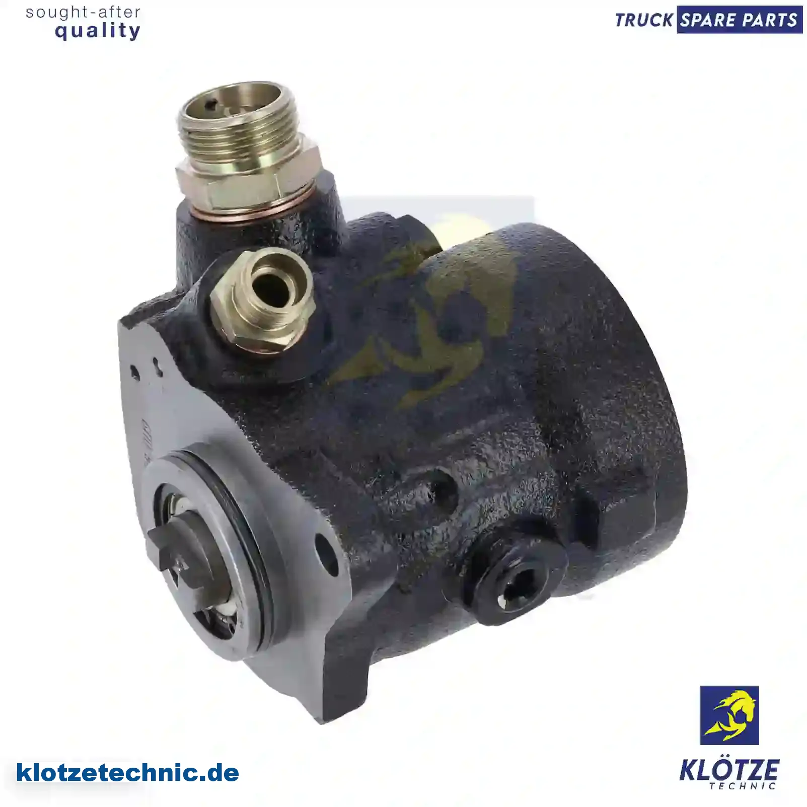 Servo pump, steel, 14661301, 7684955 || Klötze Technic