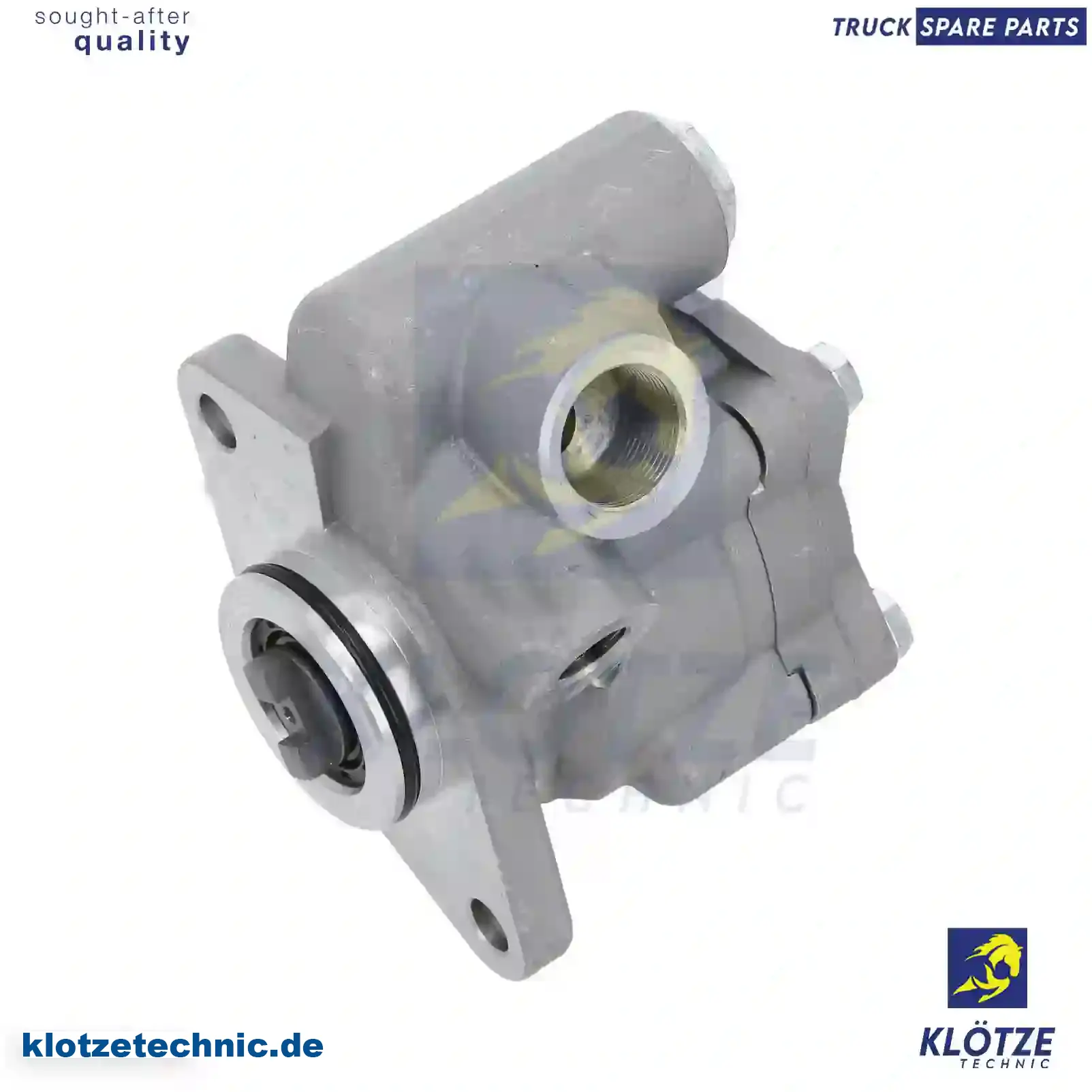 Servo pump, aluminium, 0004602680, 0004606880, 0014602880, 0014661501, 0024606780, 002460678080, 0024607080 || Klötze Technic