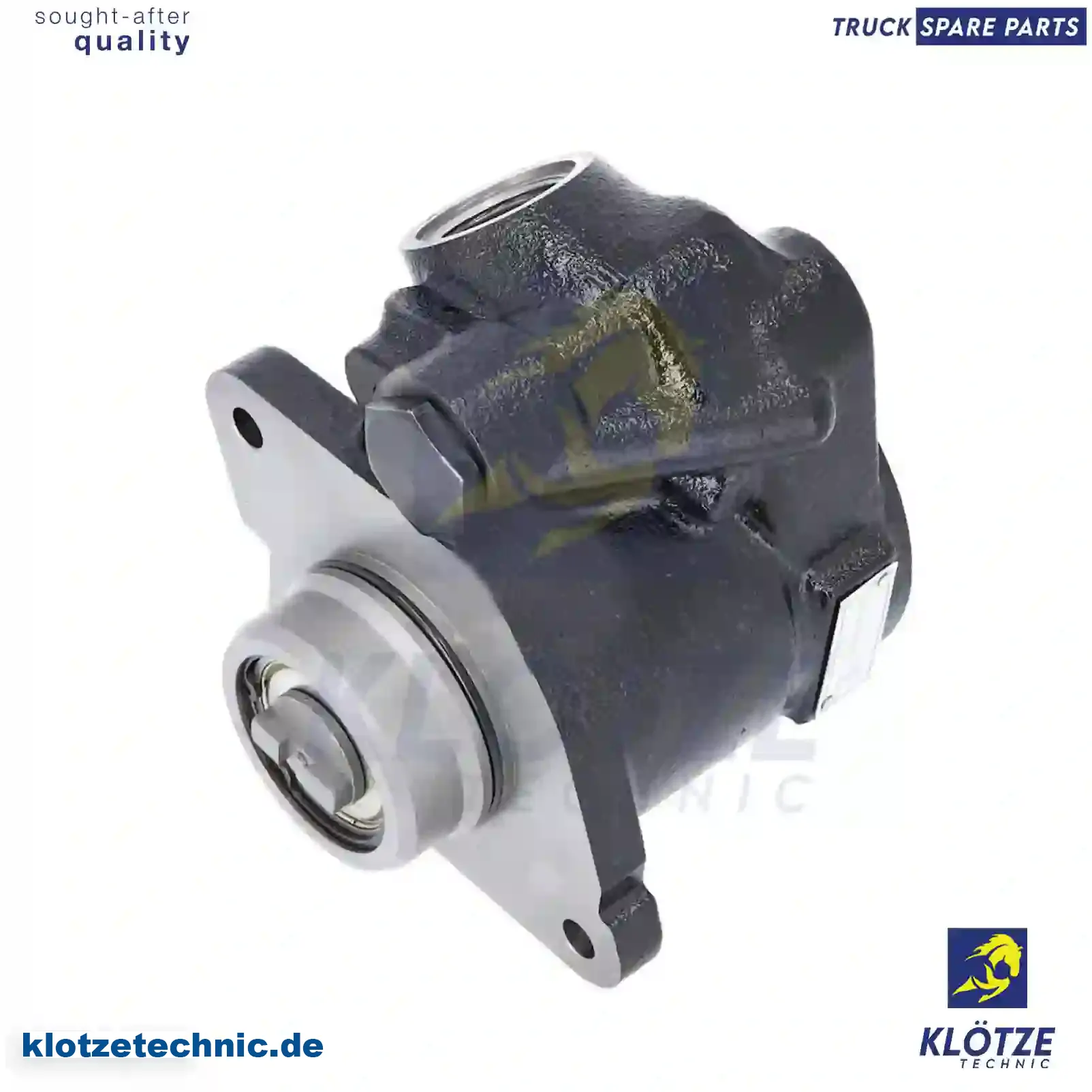 Servo pump, 0014600580, 001460058080, 0014665501, 0014667601, 1460058080 || Klötze Technic