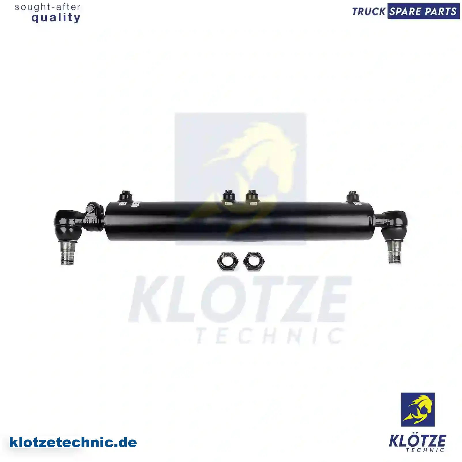 Steering cylinder, 0004663492, ZG40623-0008, , , , || Klötze Technic